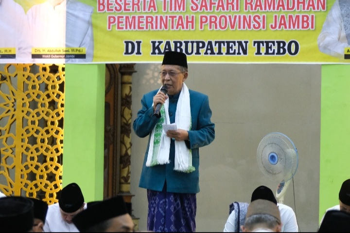 Safari Ramadhan di Tebo, Wagub Sani: Optimalkan Momen Ramadhan Sebaik Mungkin