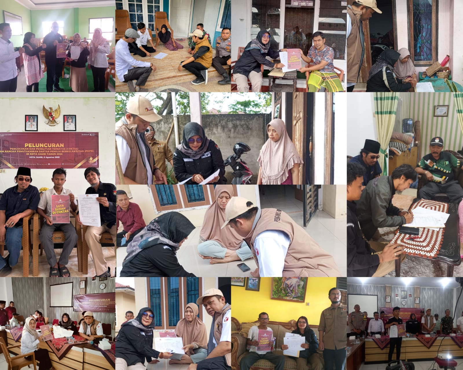 KPU Jambi Luncurkan Coktas, Pastikan Data Pemilih Akurat Jelang Pemilu 2029