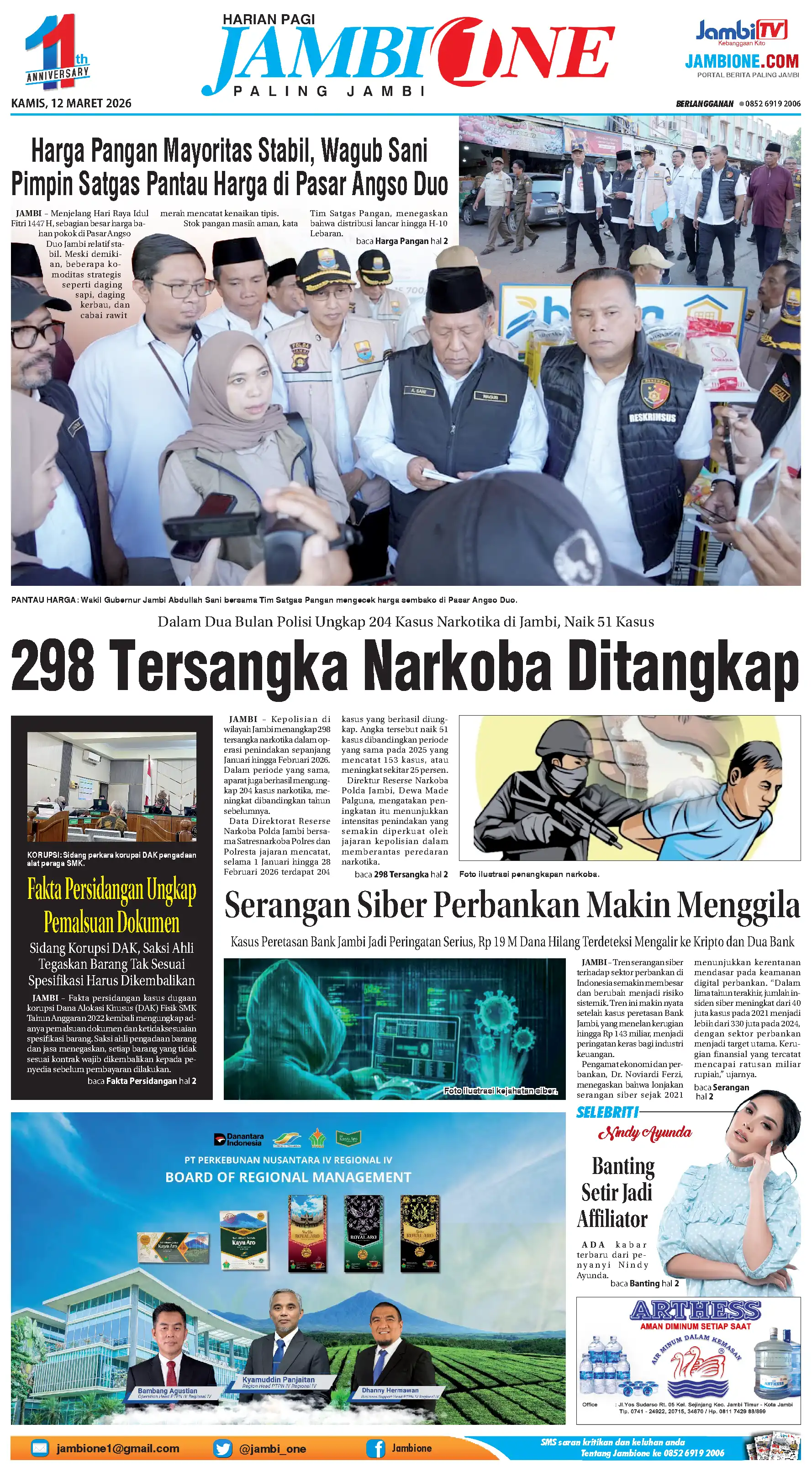 Edisi 12 Maret 2026
