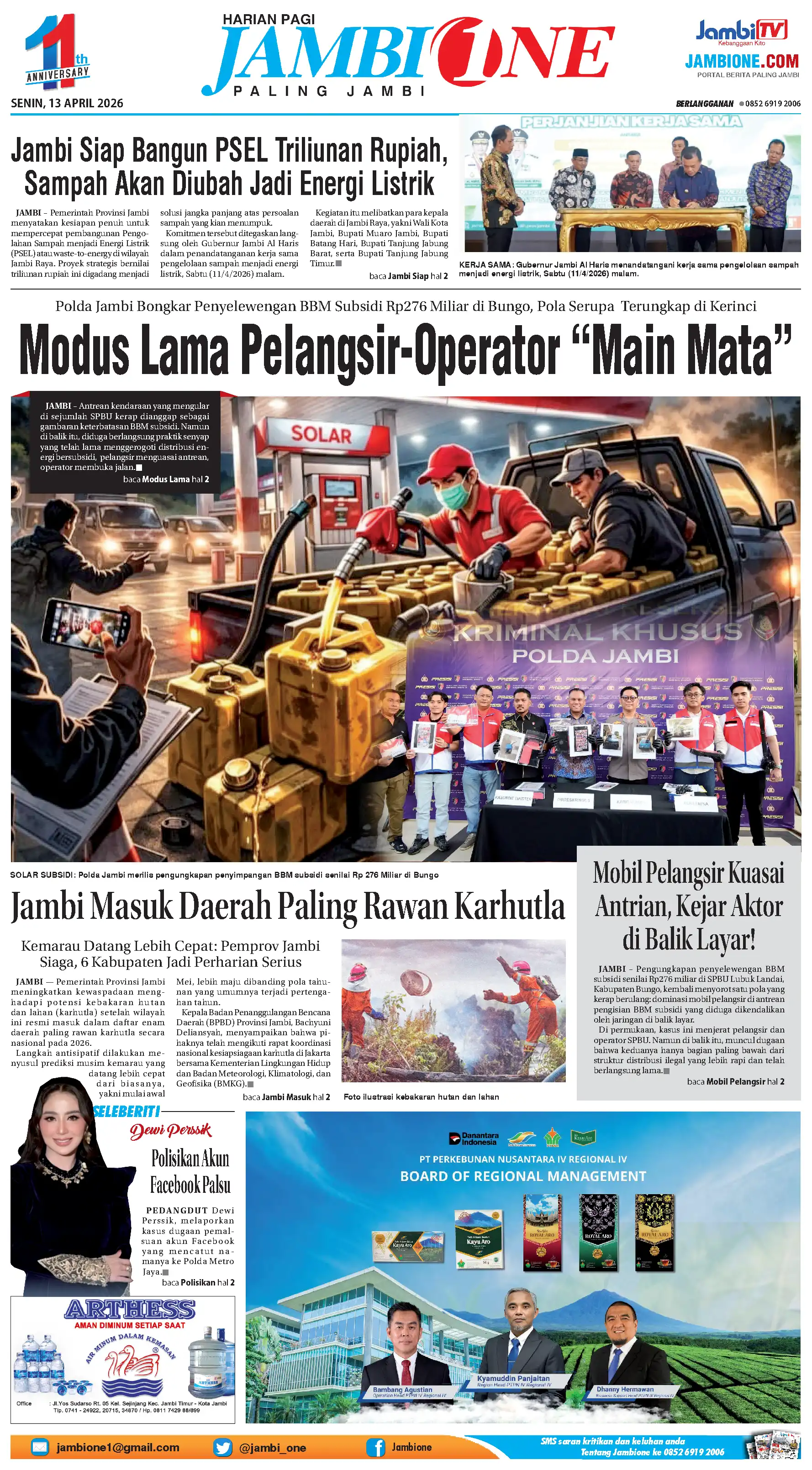 Edisi 13 April 2026