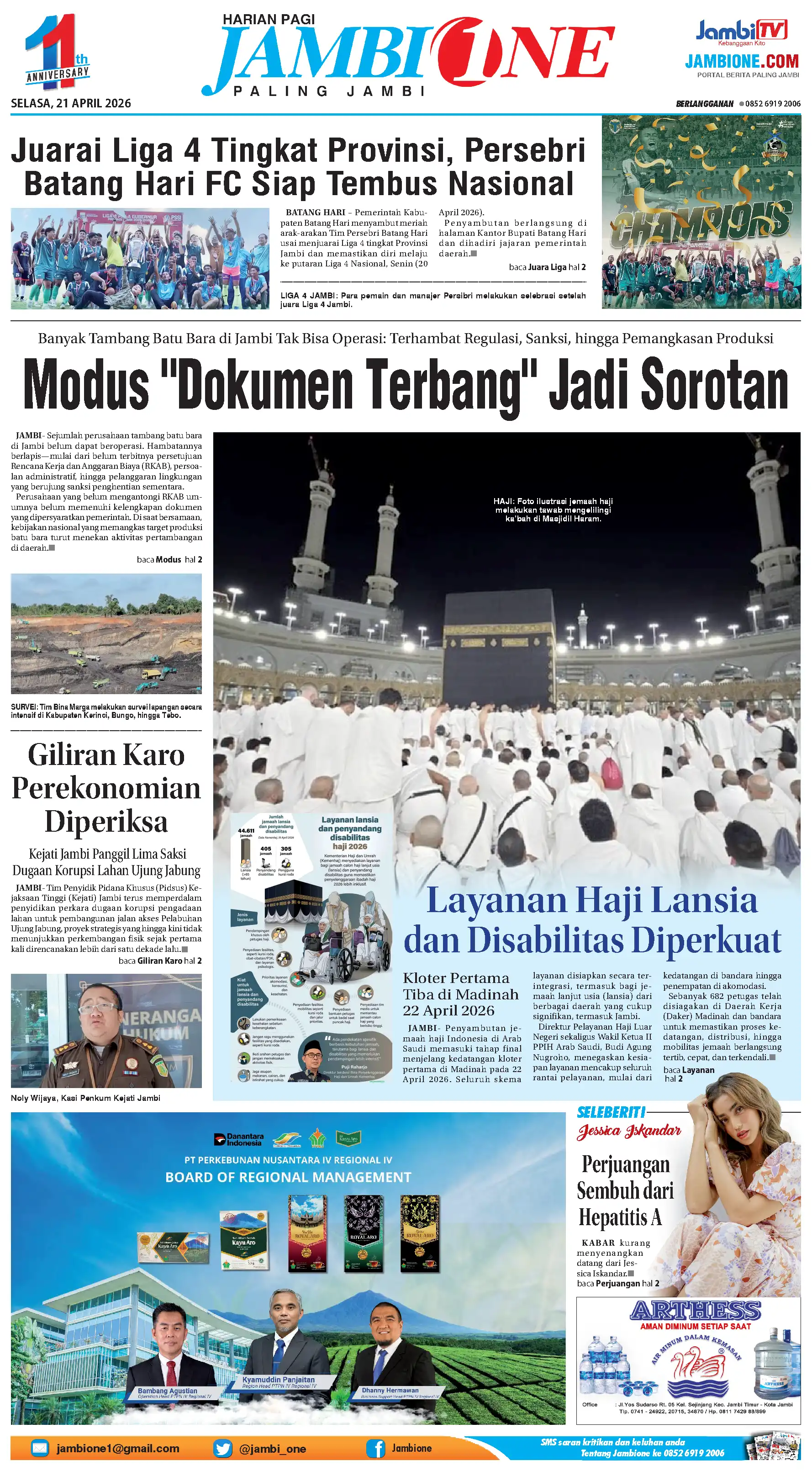 Edisi 21 April 2026