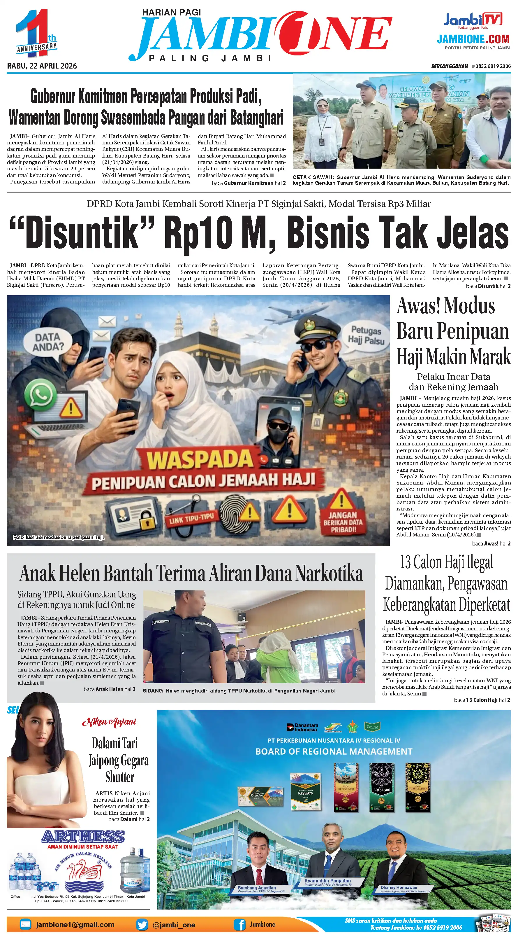 Edisi 22 April 2026