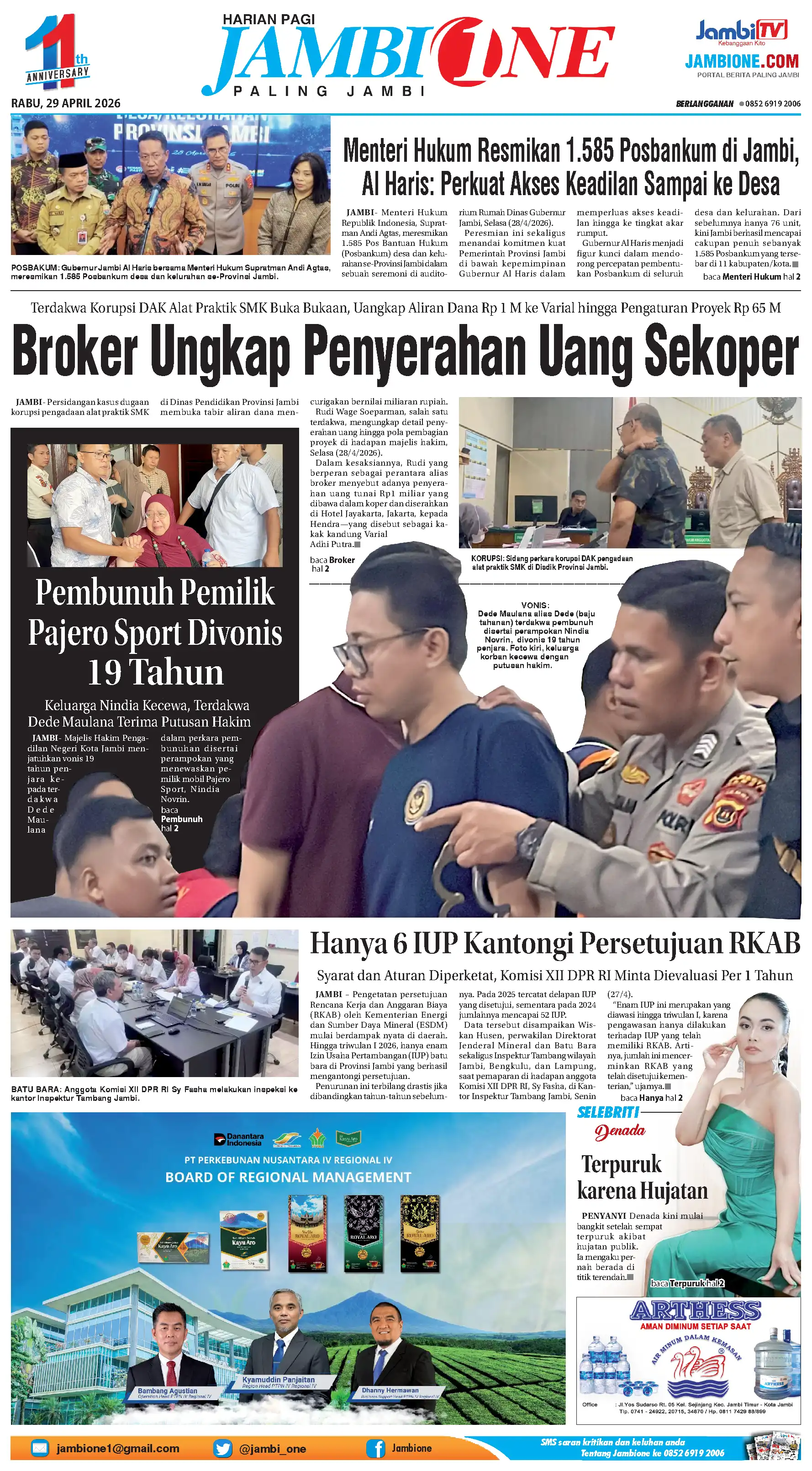 Edisi 29 April 2026