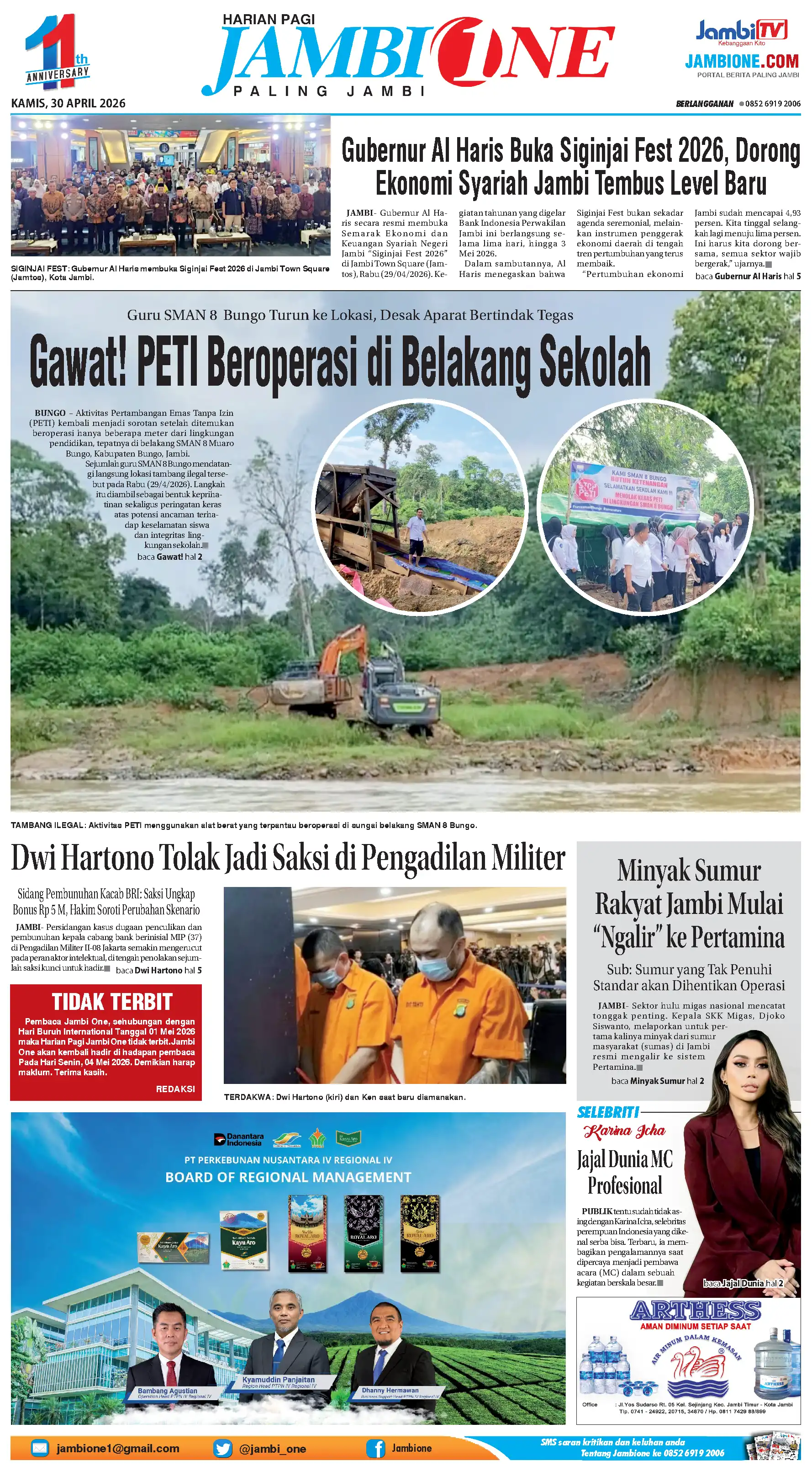 Edisi 30 April 2026