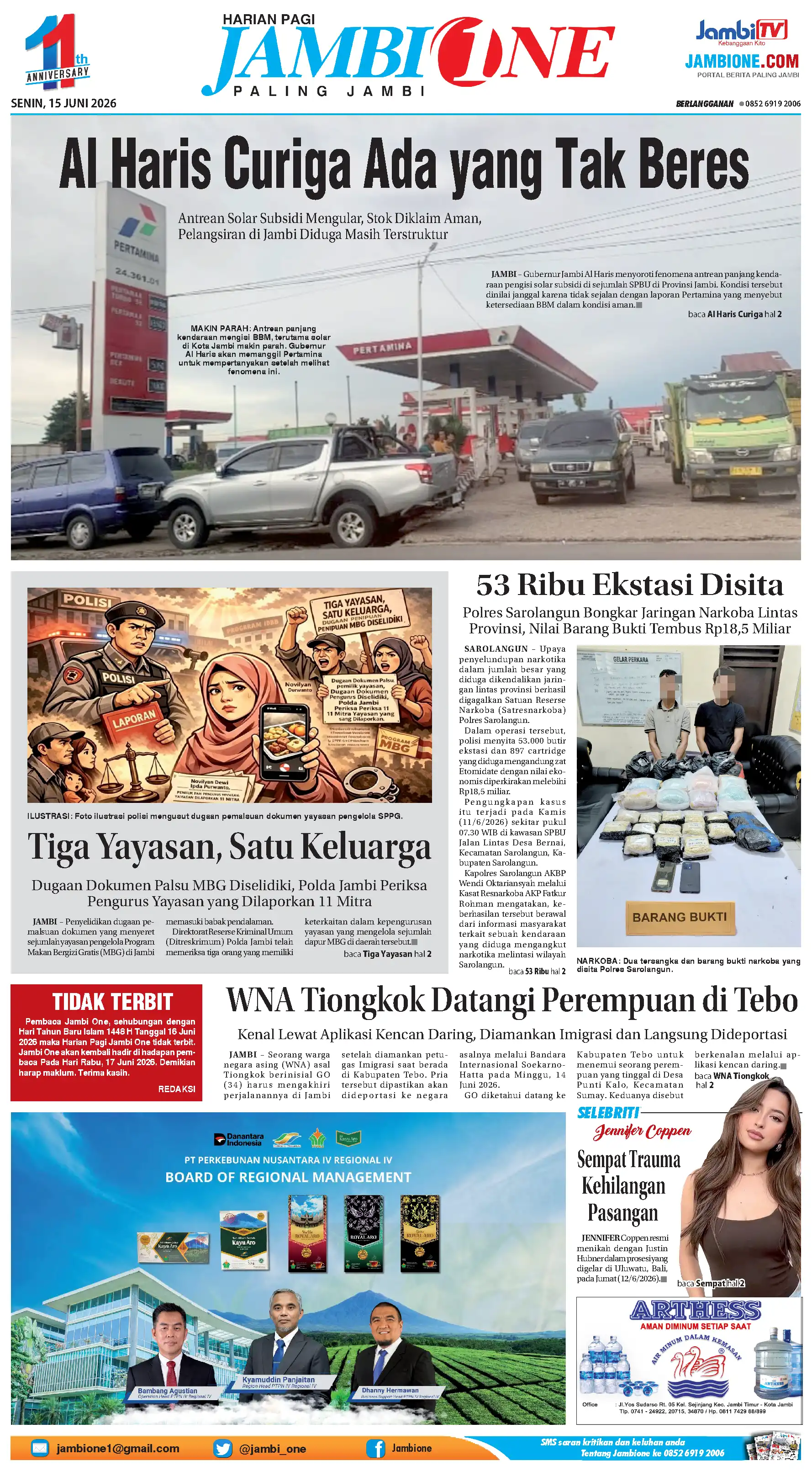 Edisi 15 Juni 2026