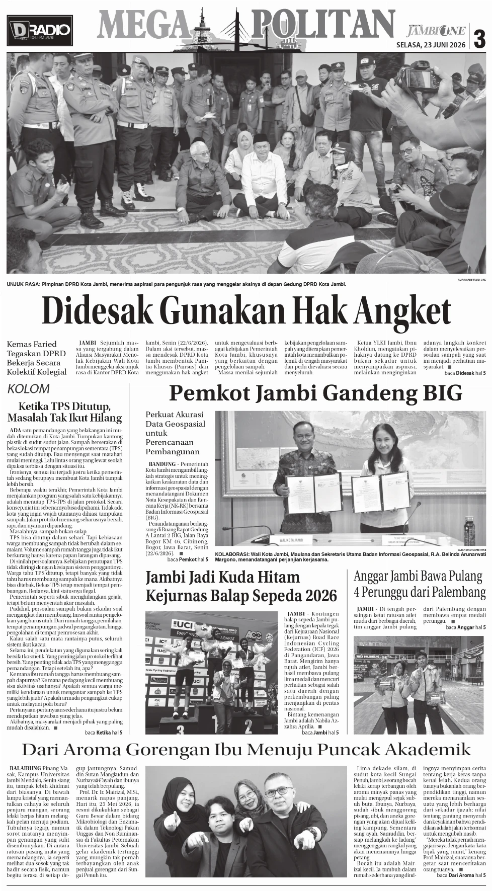 Halaman Koran