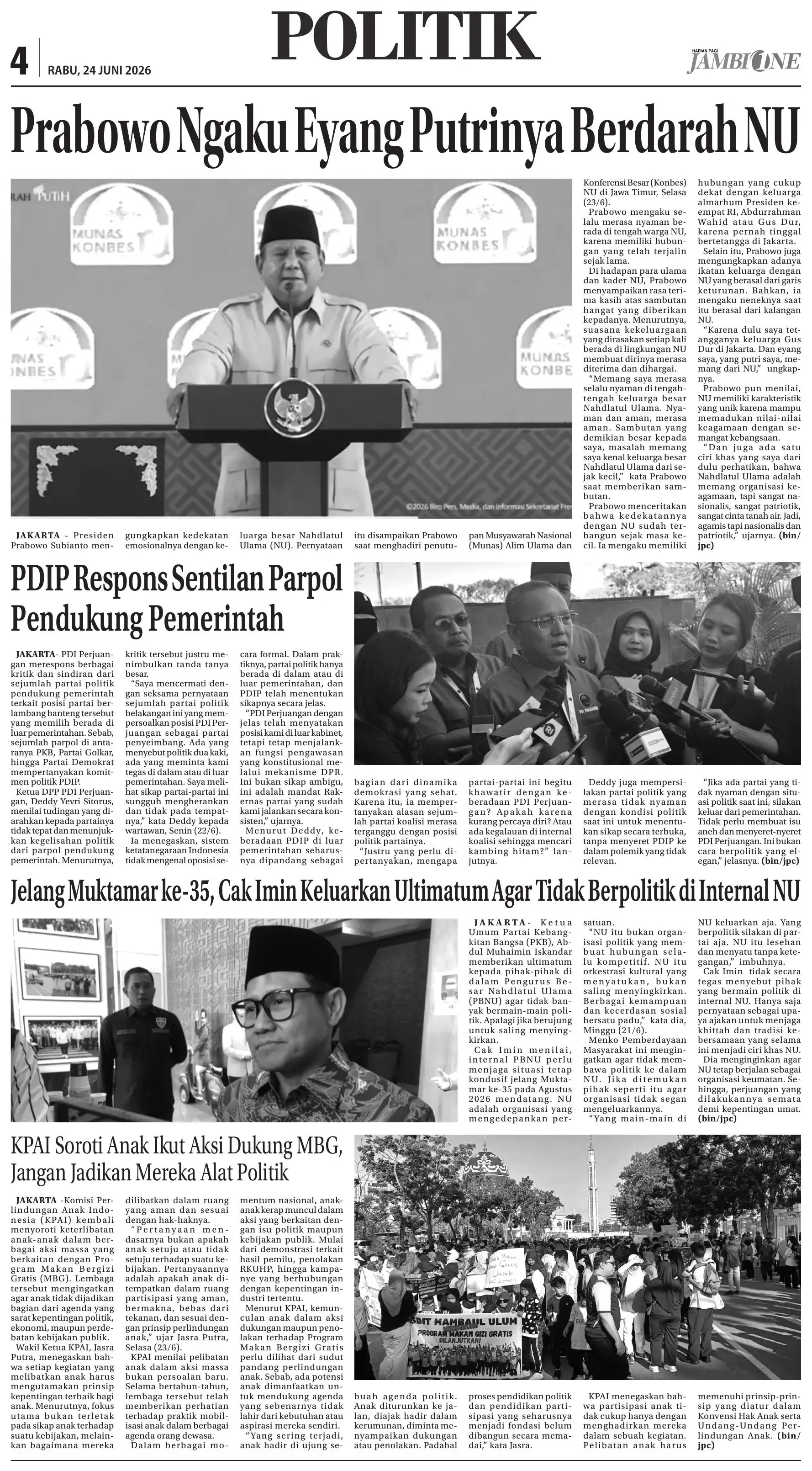 Halaman Koran