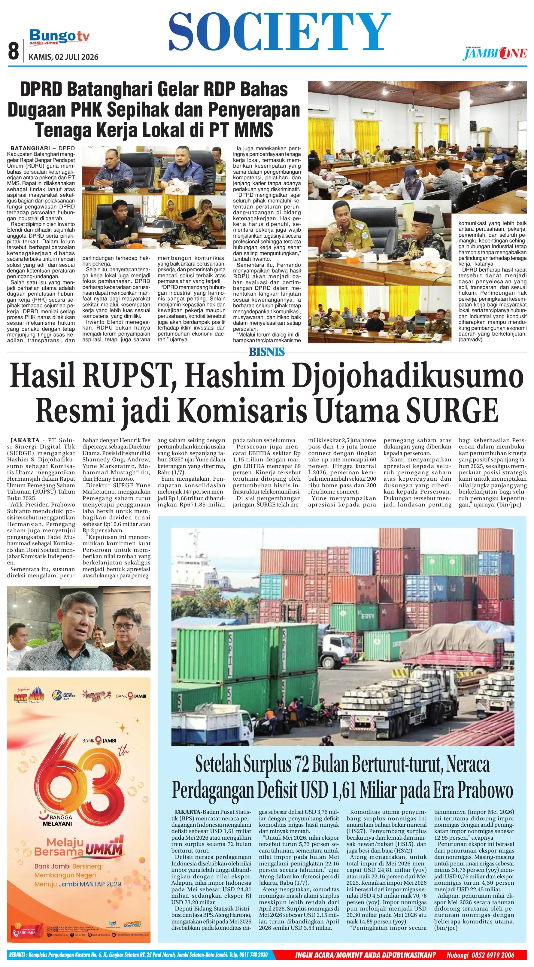 Halaman Koran