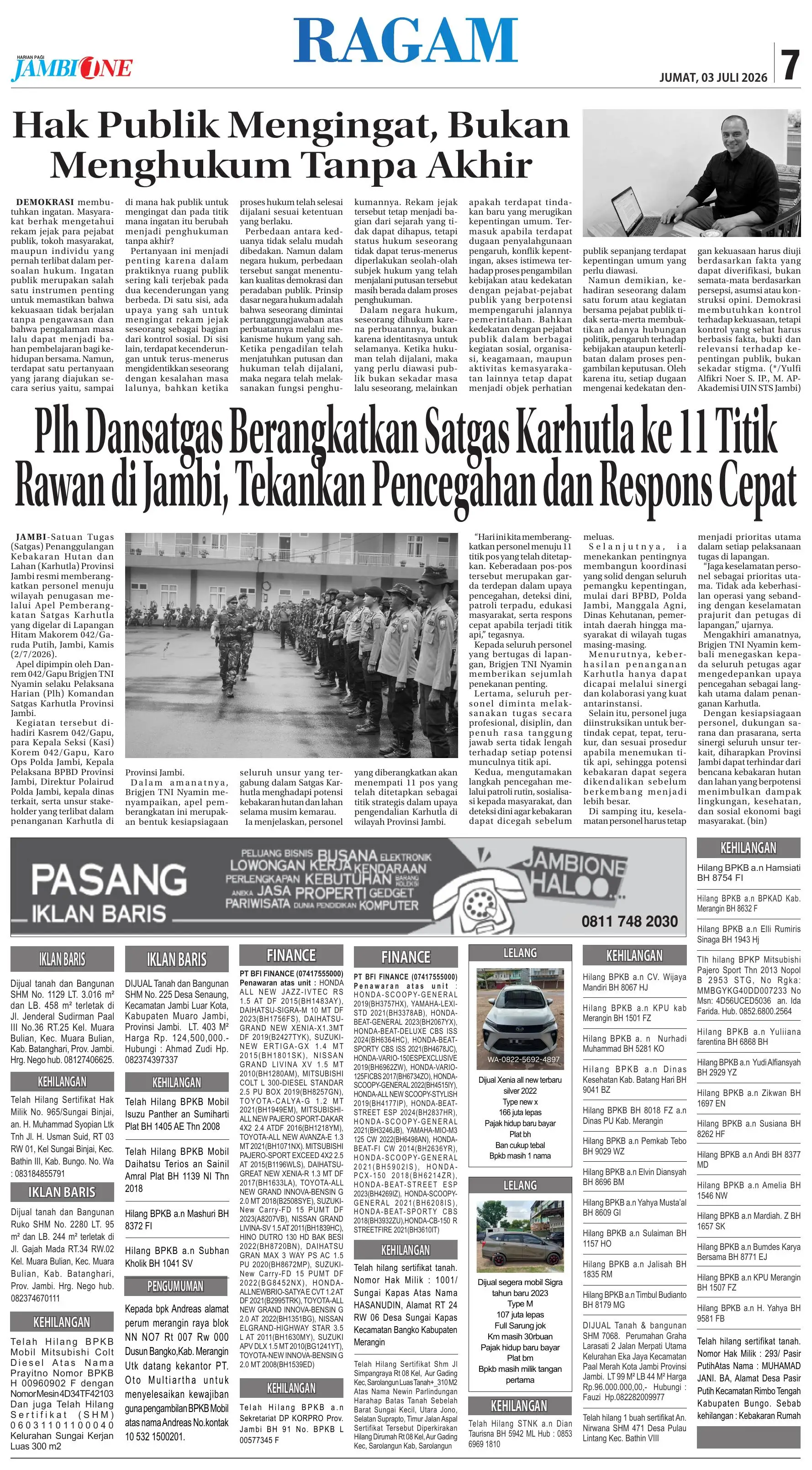 Halaman Koran