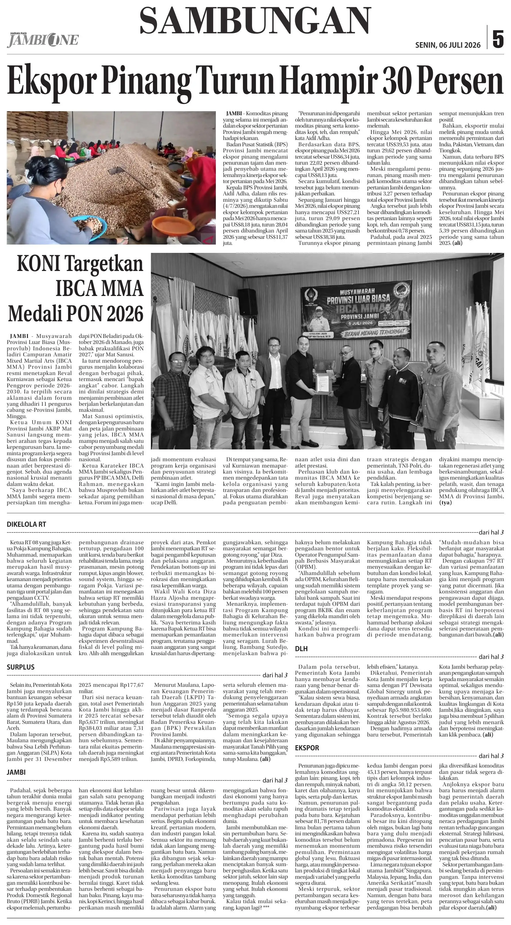 Halaman Koran