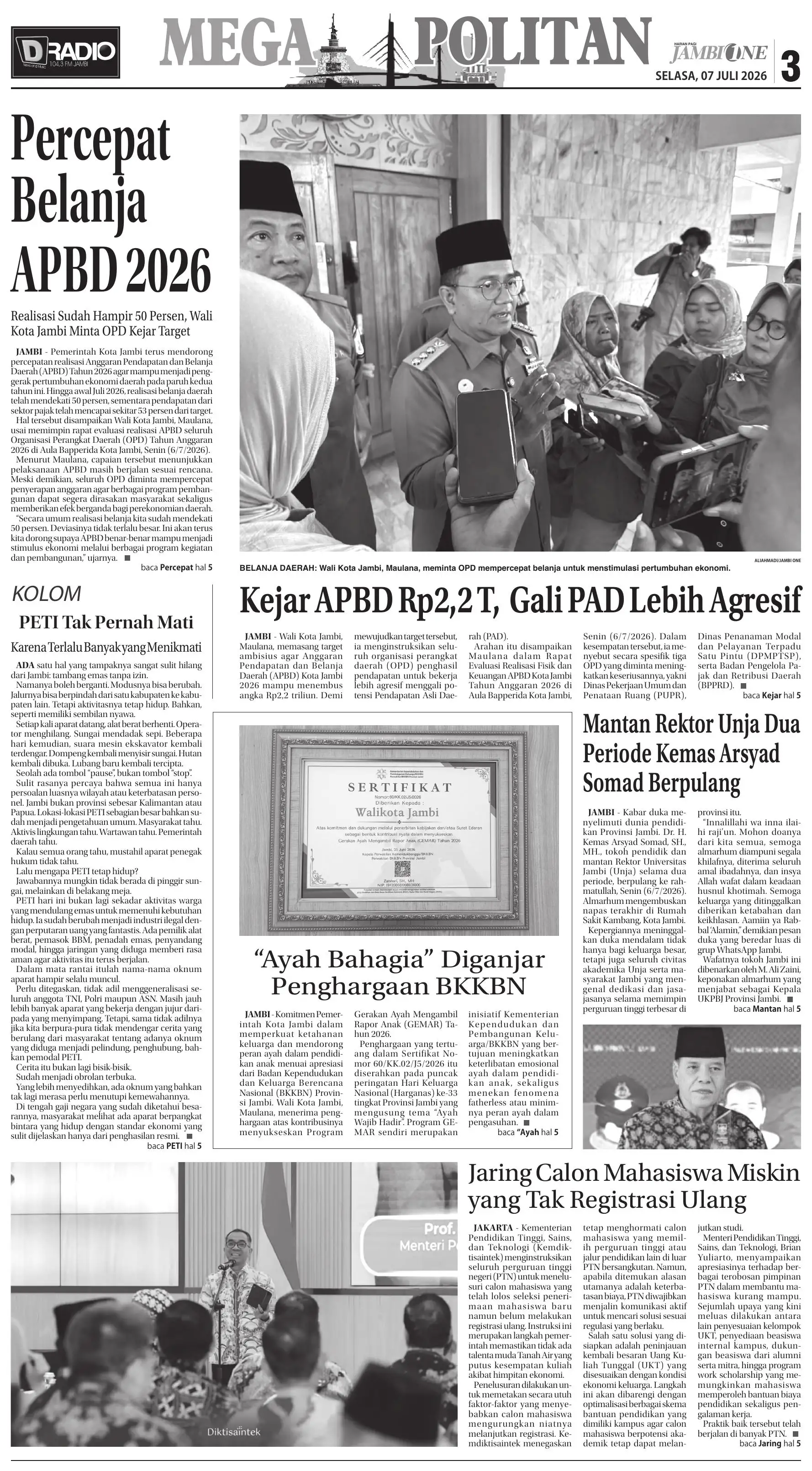 Halaman Koran