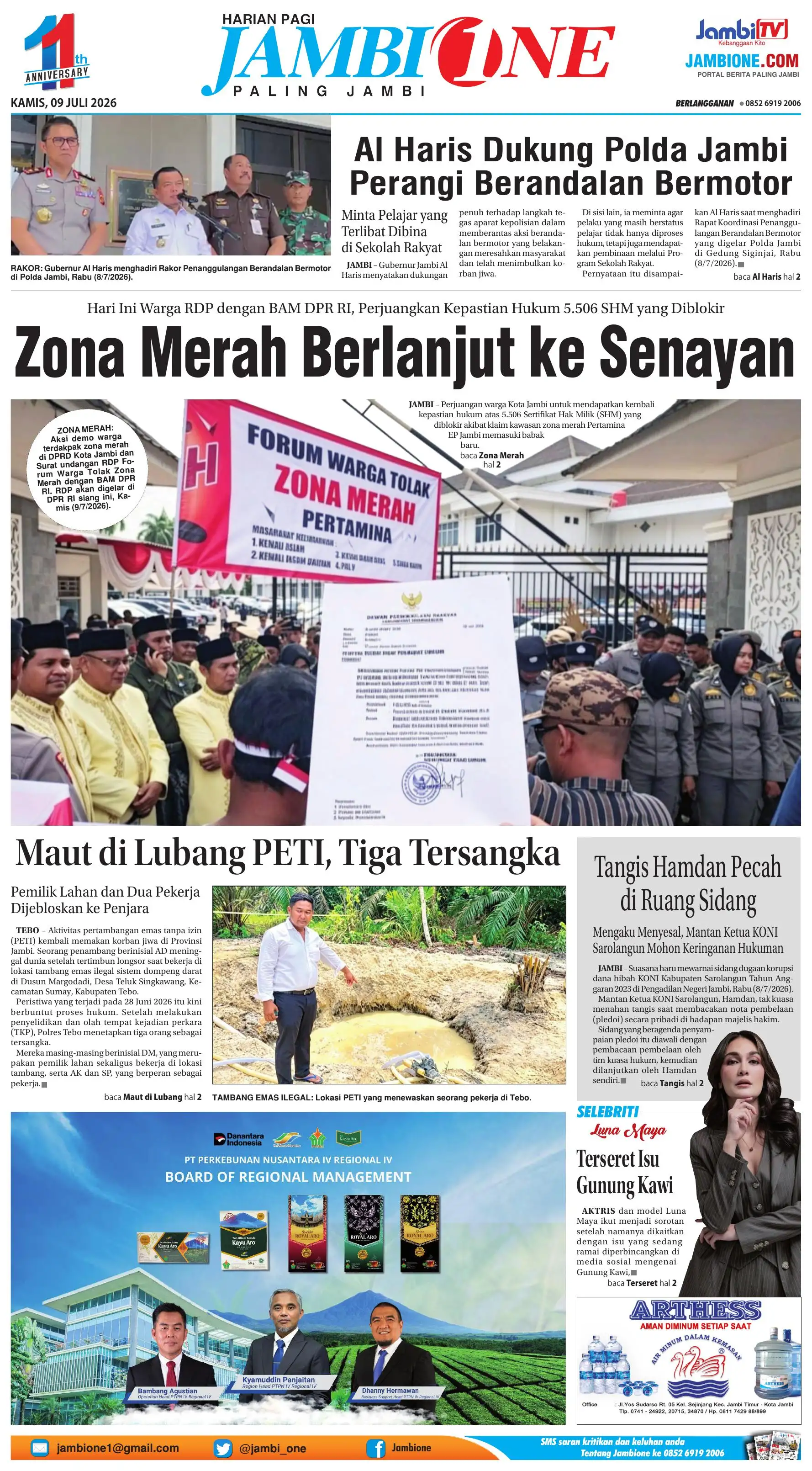 Edisi 09 Juli 2026
