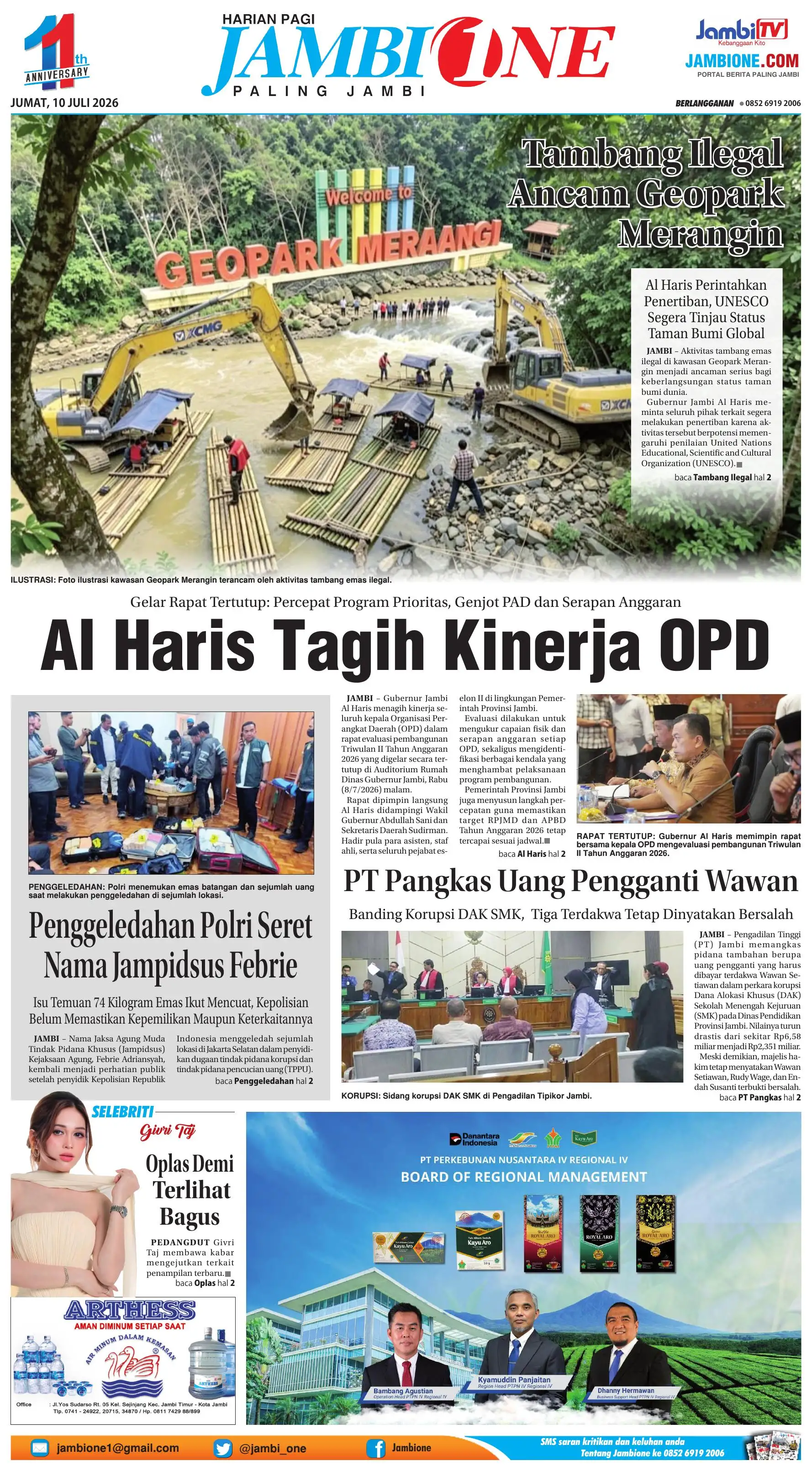 Edisi 10 Juli 2026