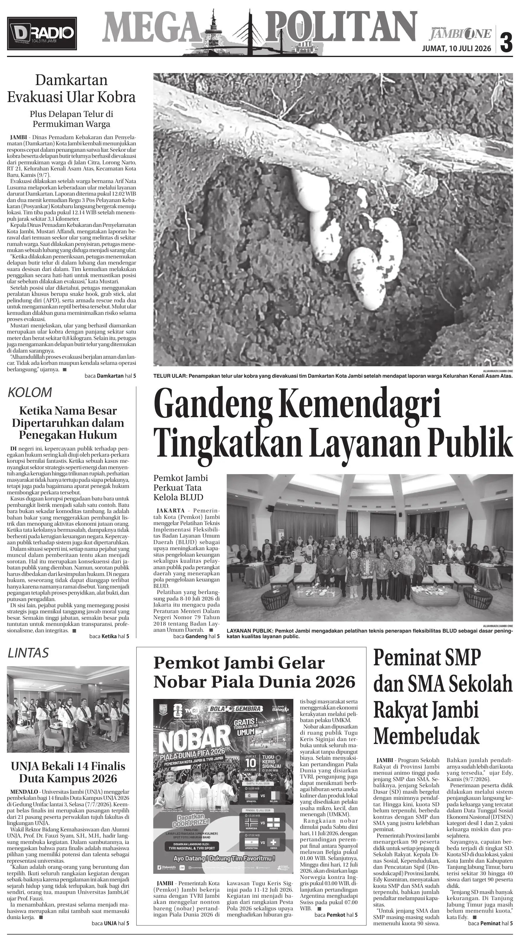 Halaman Koran