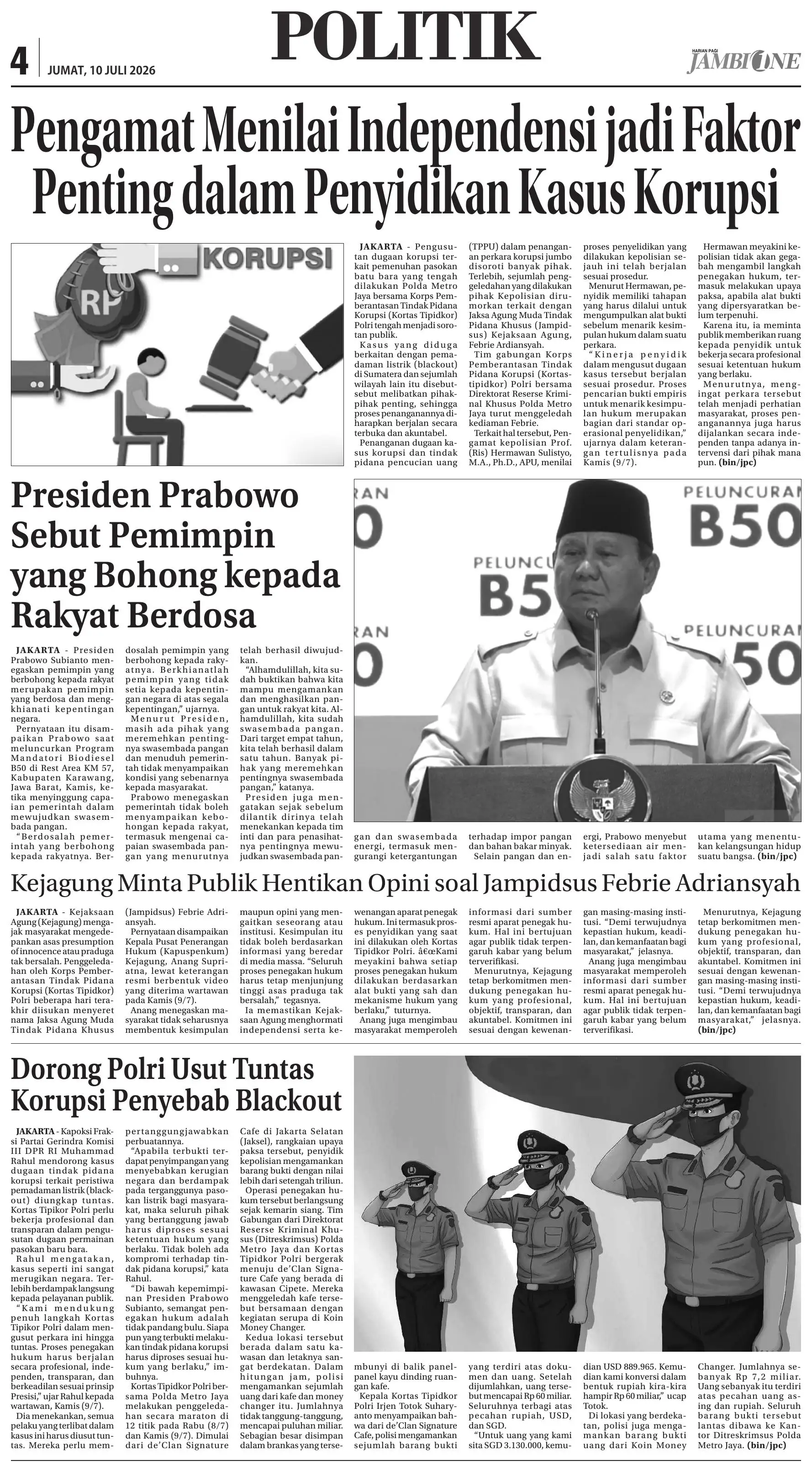 Halaman Koran