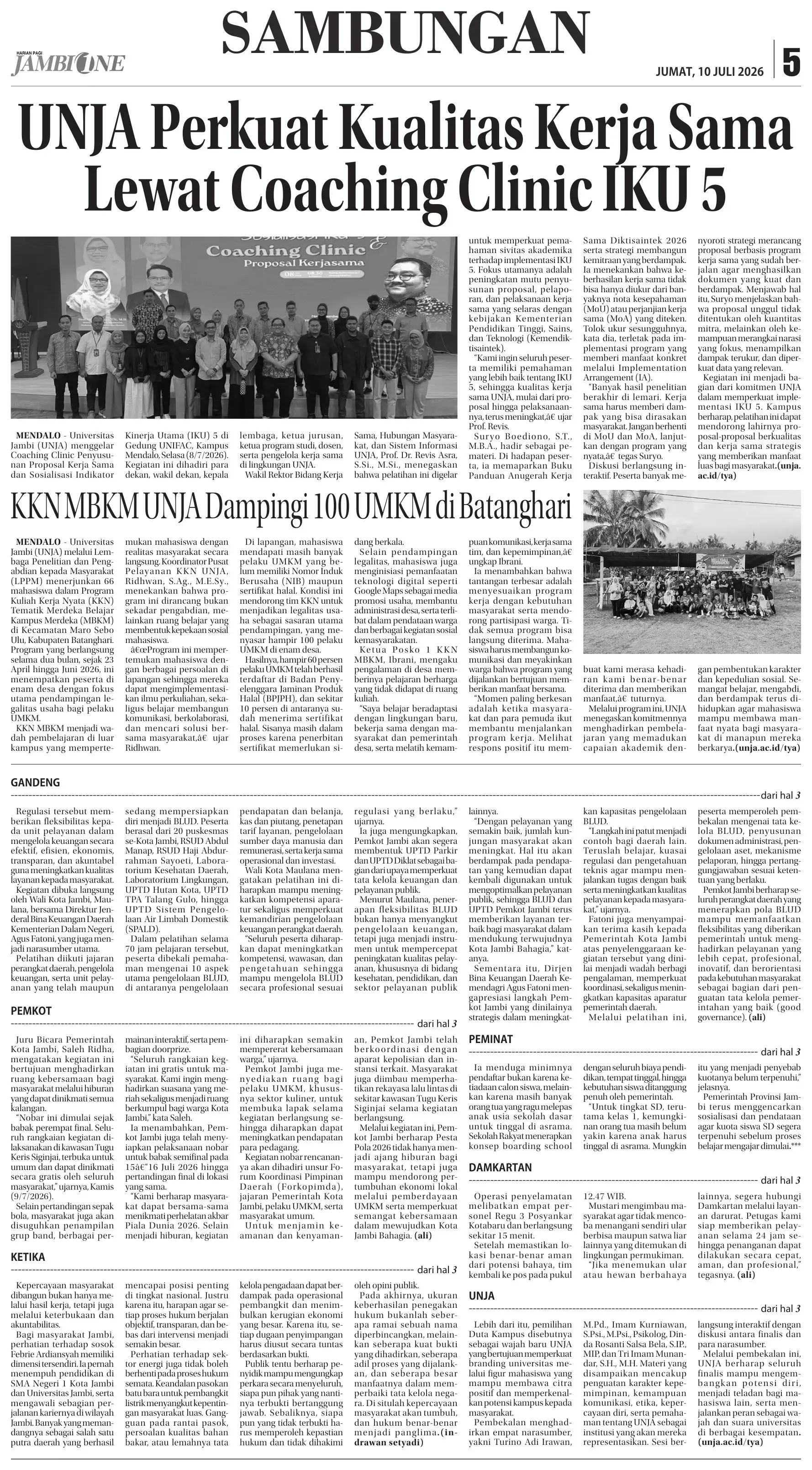 Halaman Koran