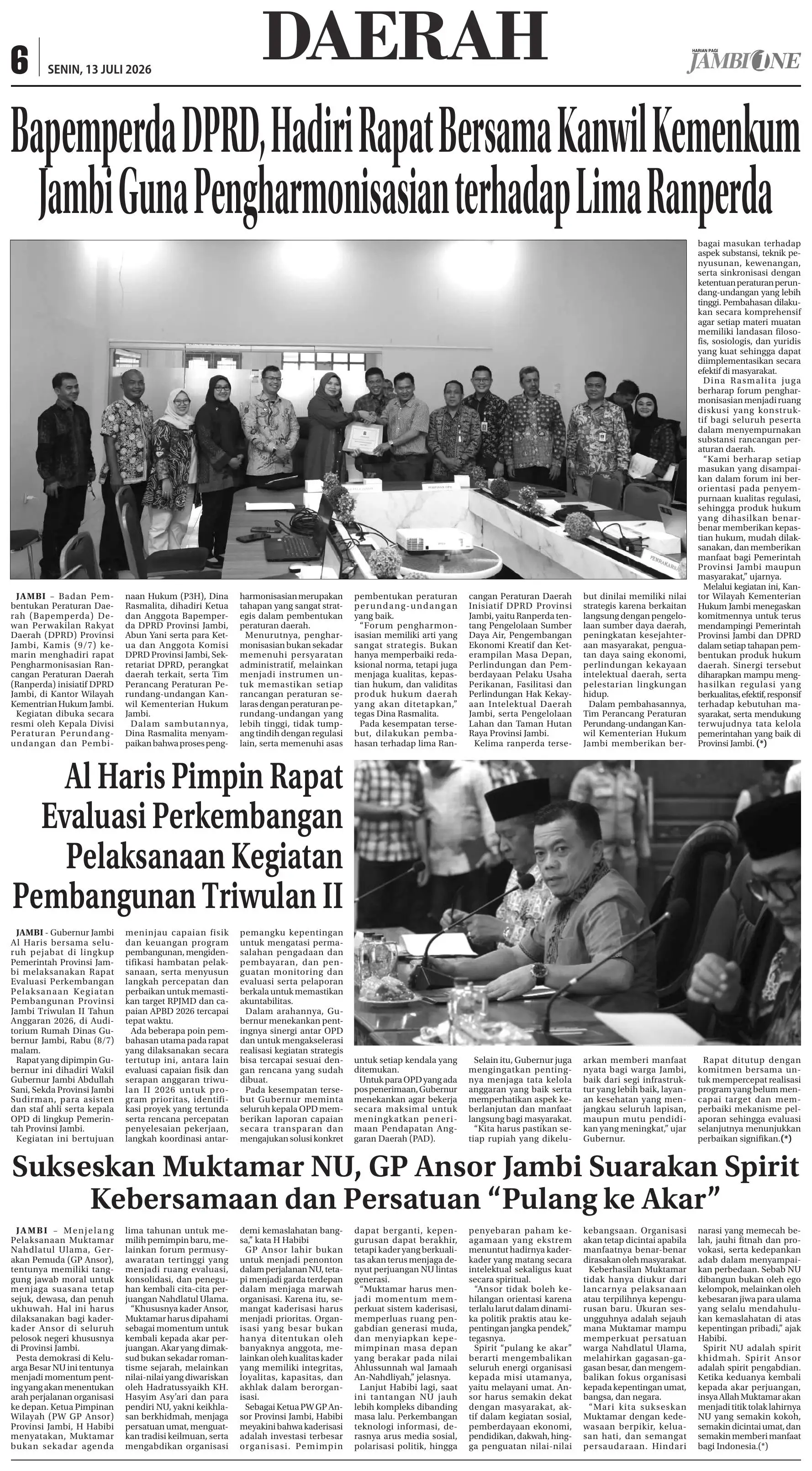 Halaman Koran