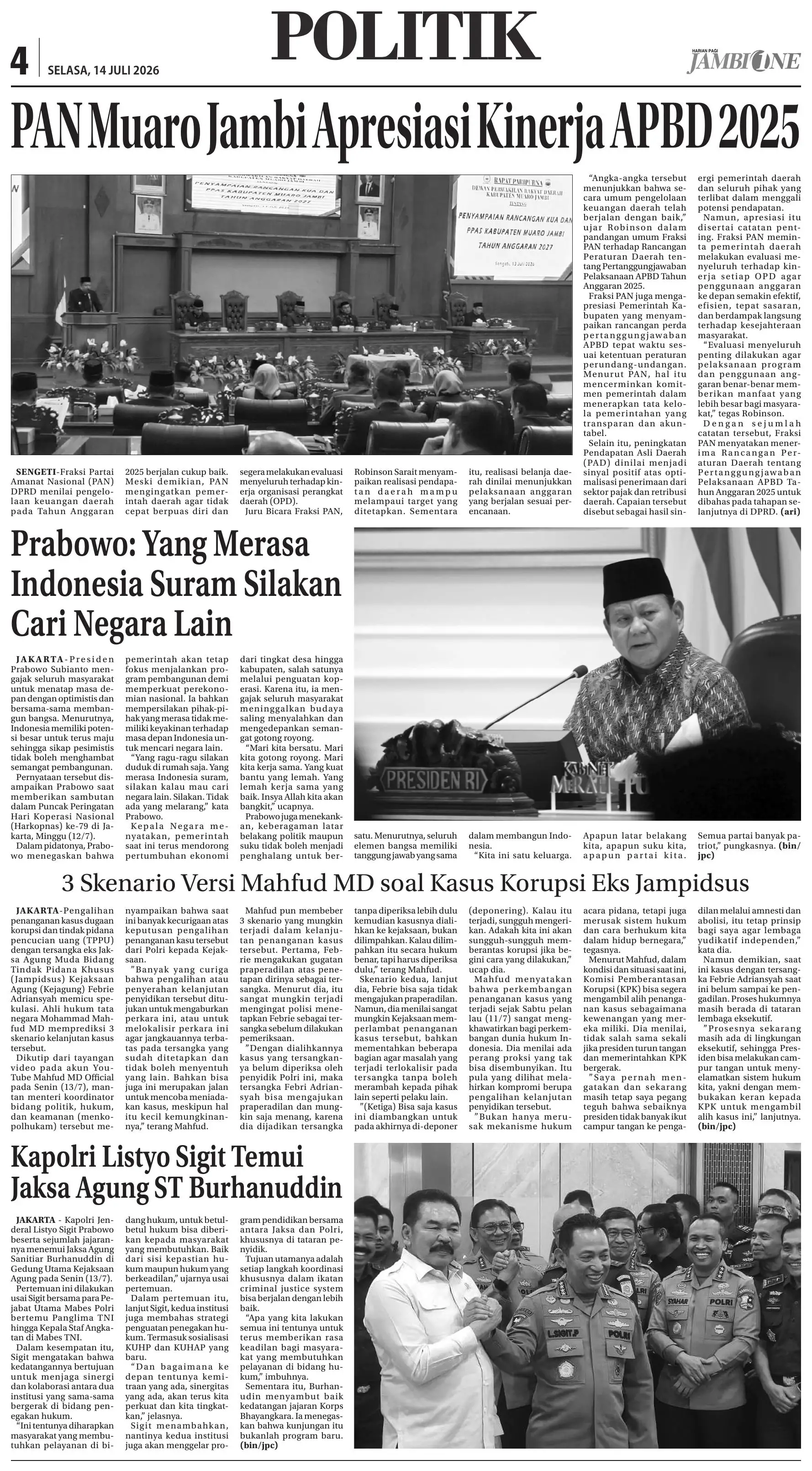 Halaman Koran