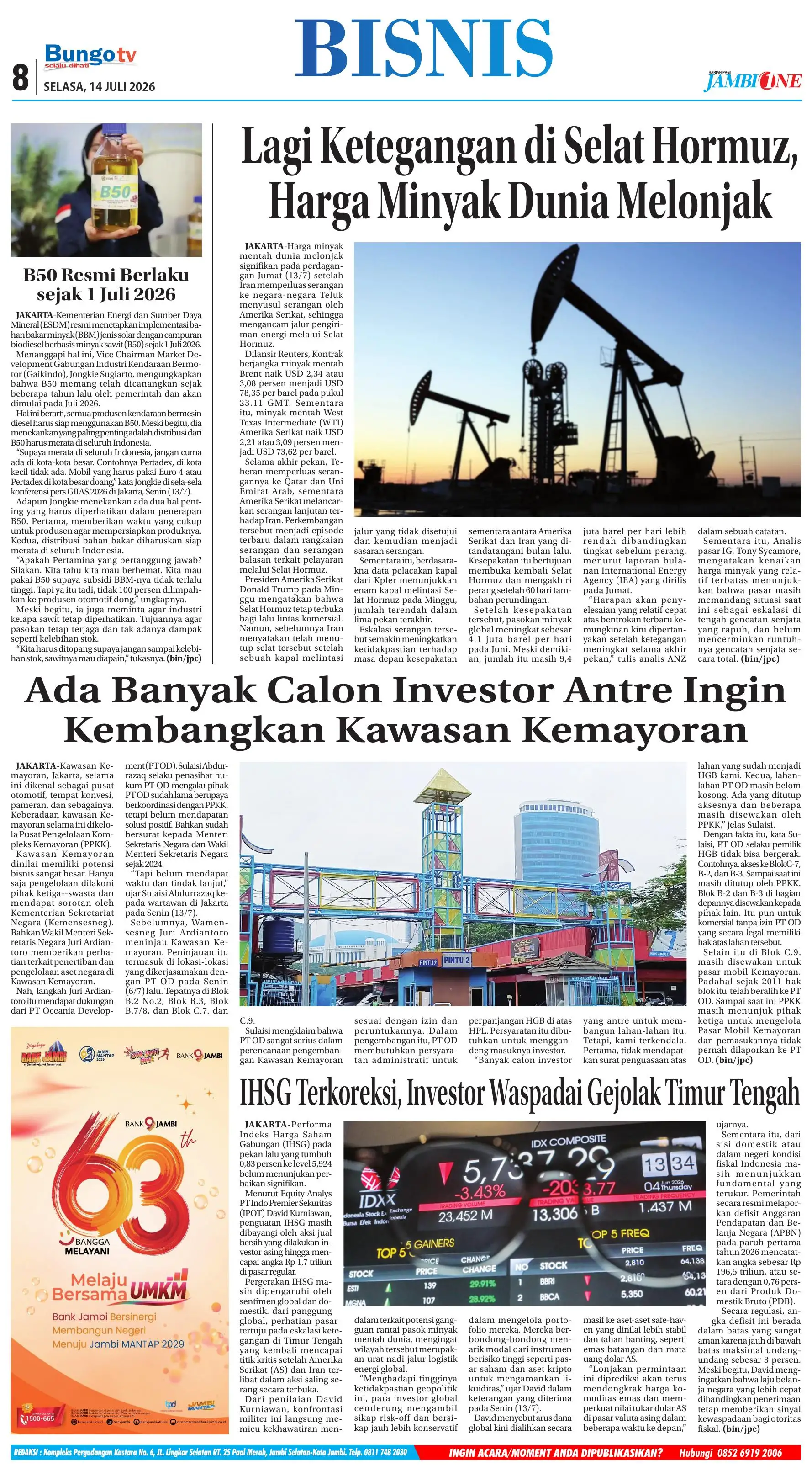 Halaman Koran