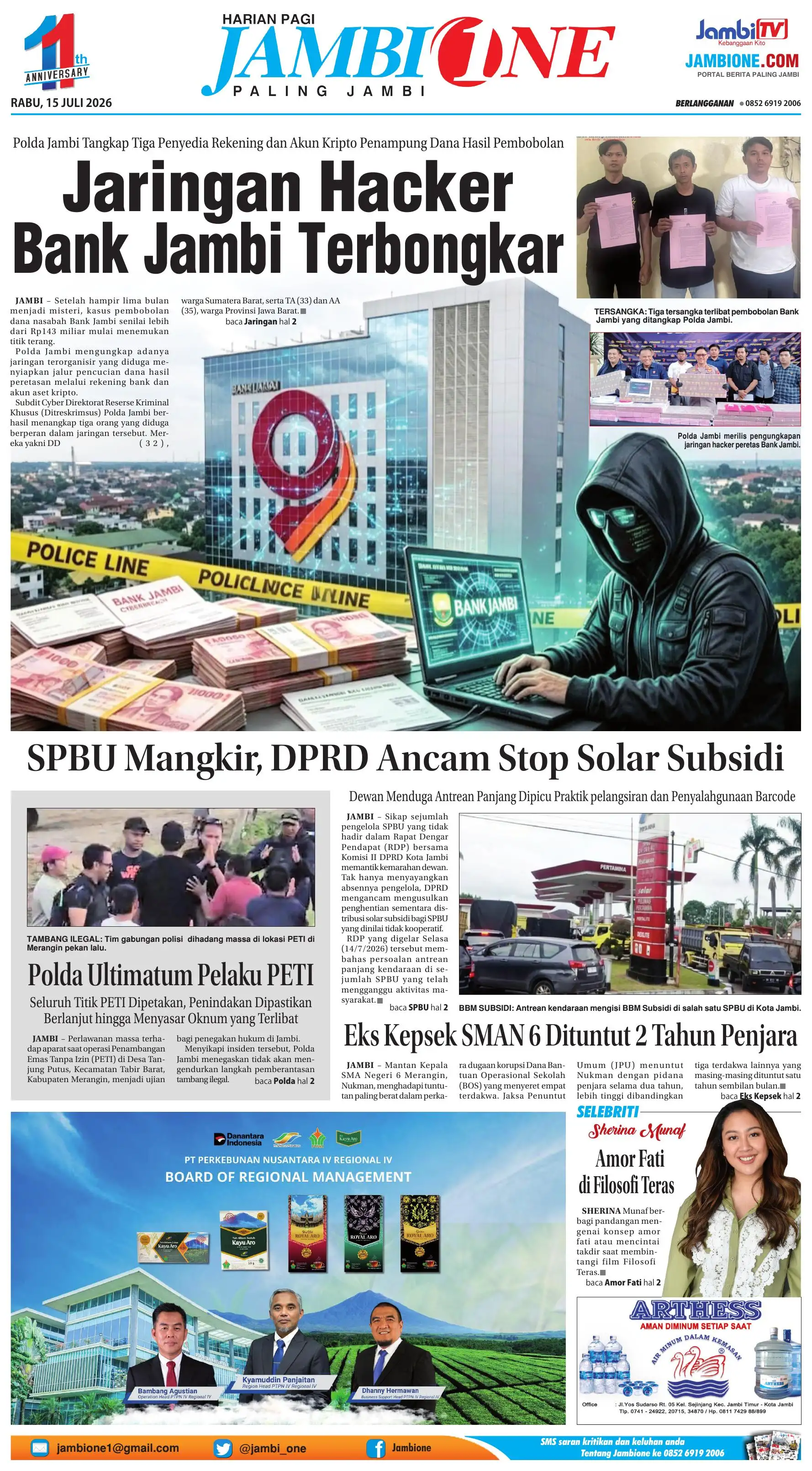 Edisi 15 Juli 2026