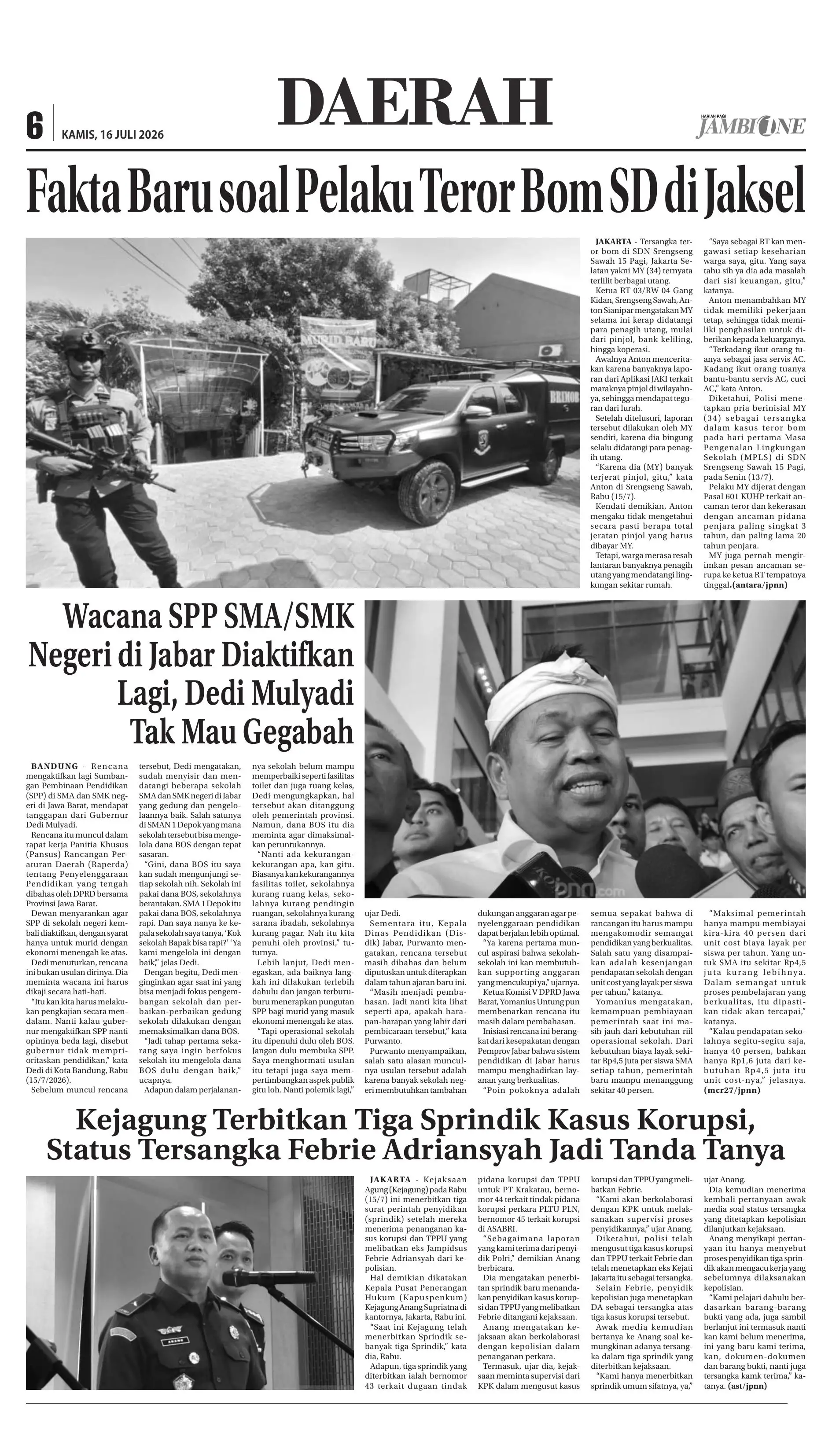 Halaman Koran