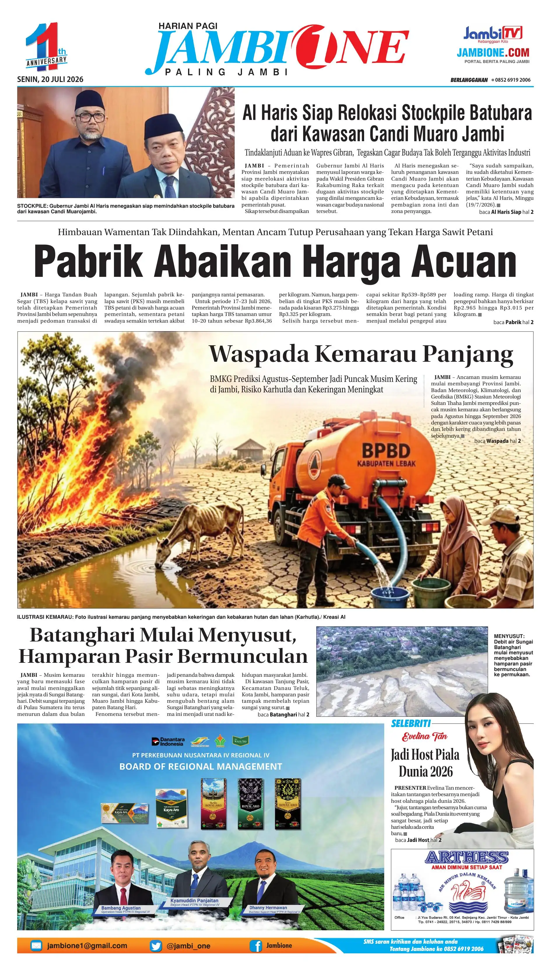 Edisi 20 Juli 2026