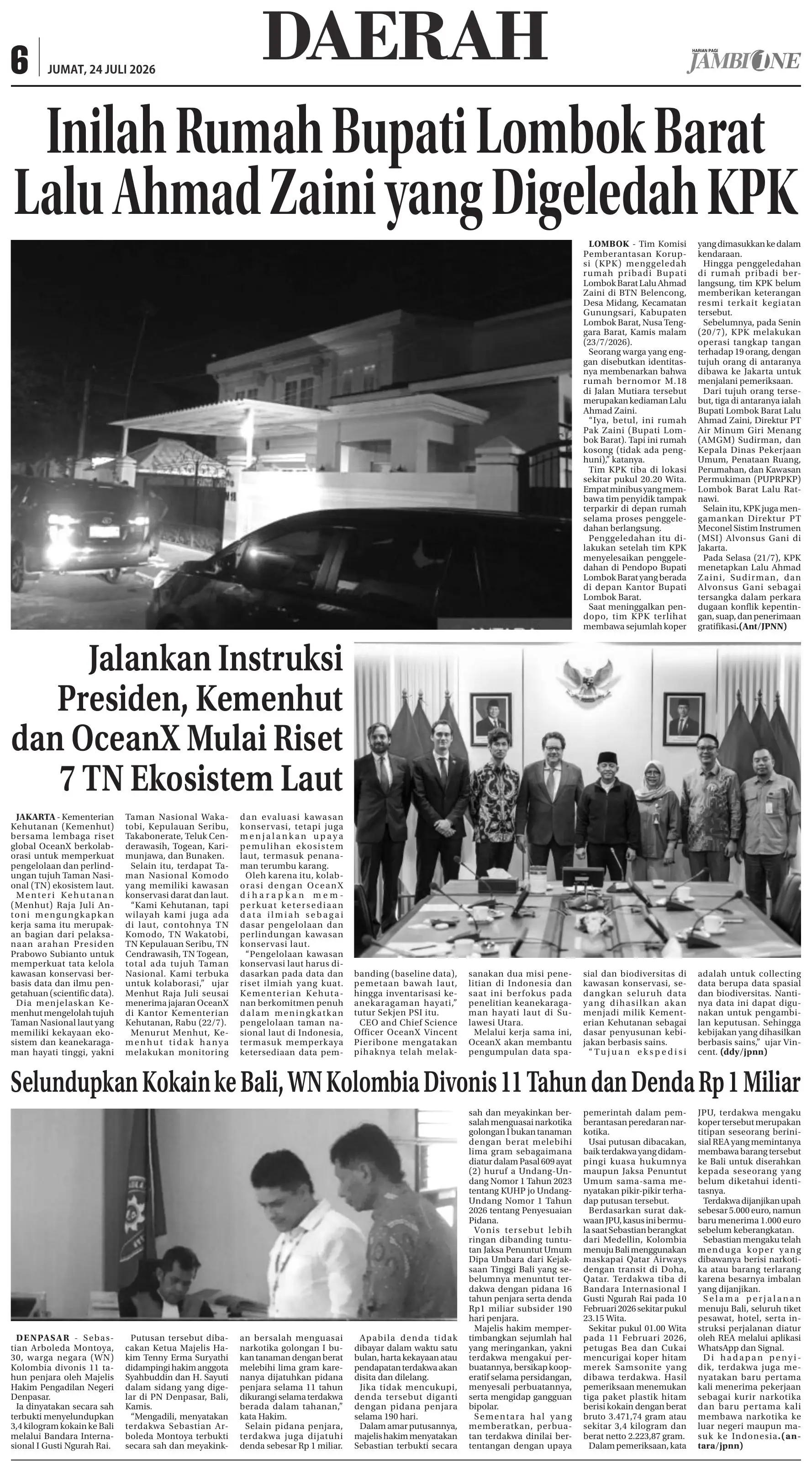 Halaman Koran