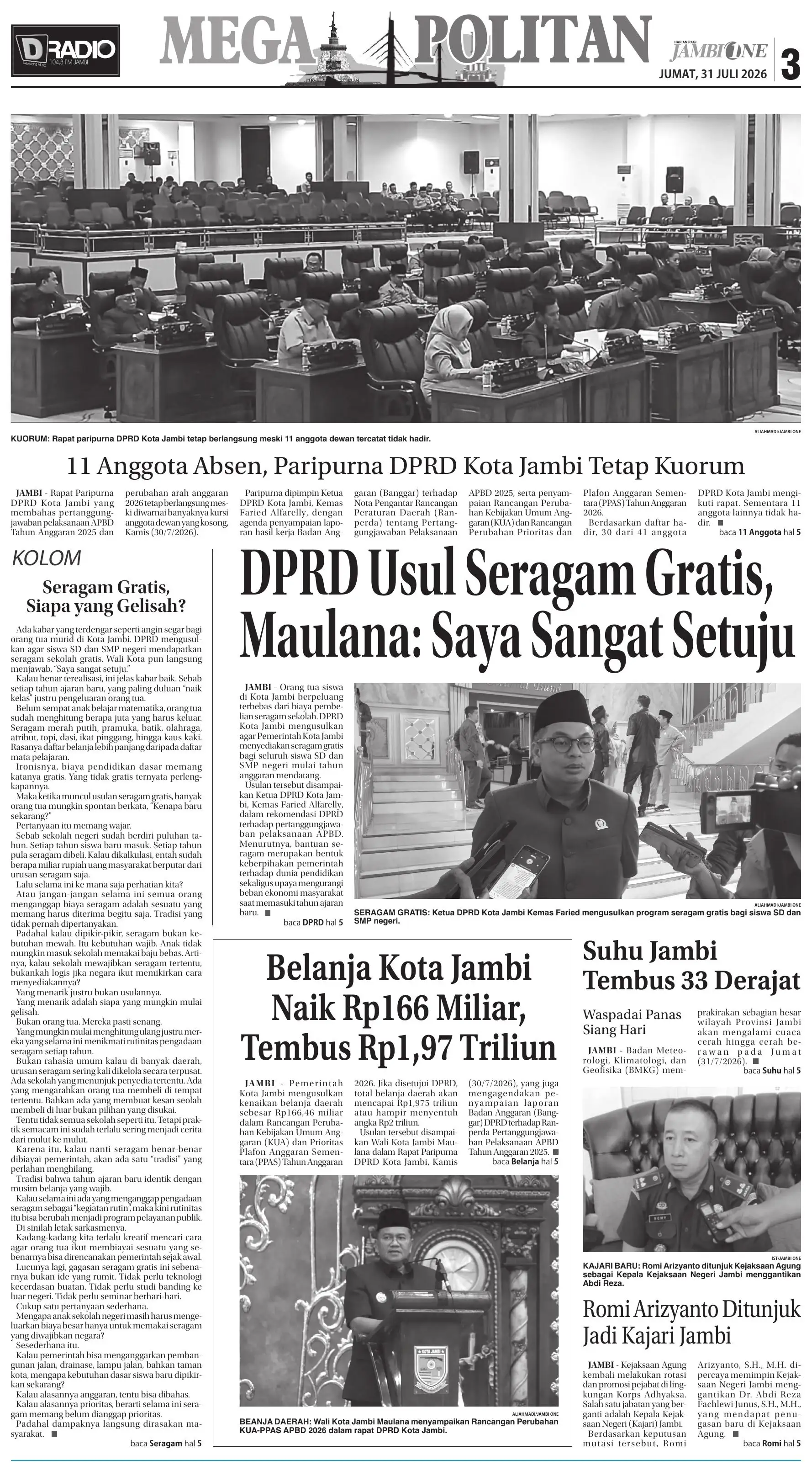 Halaman Koran