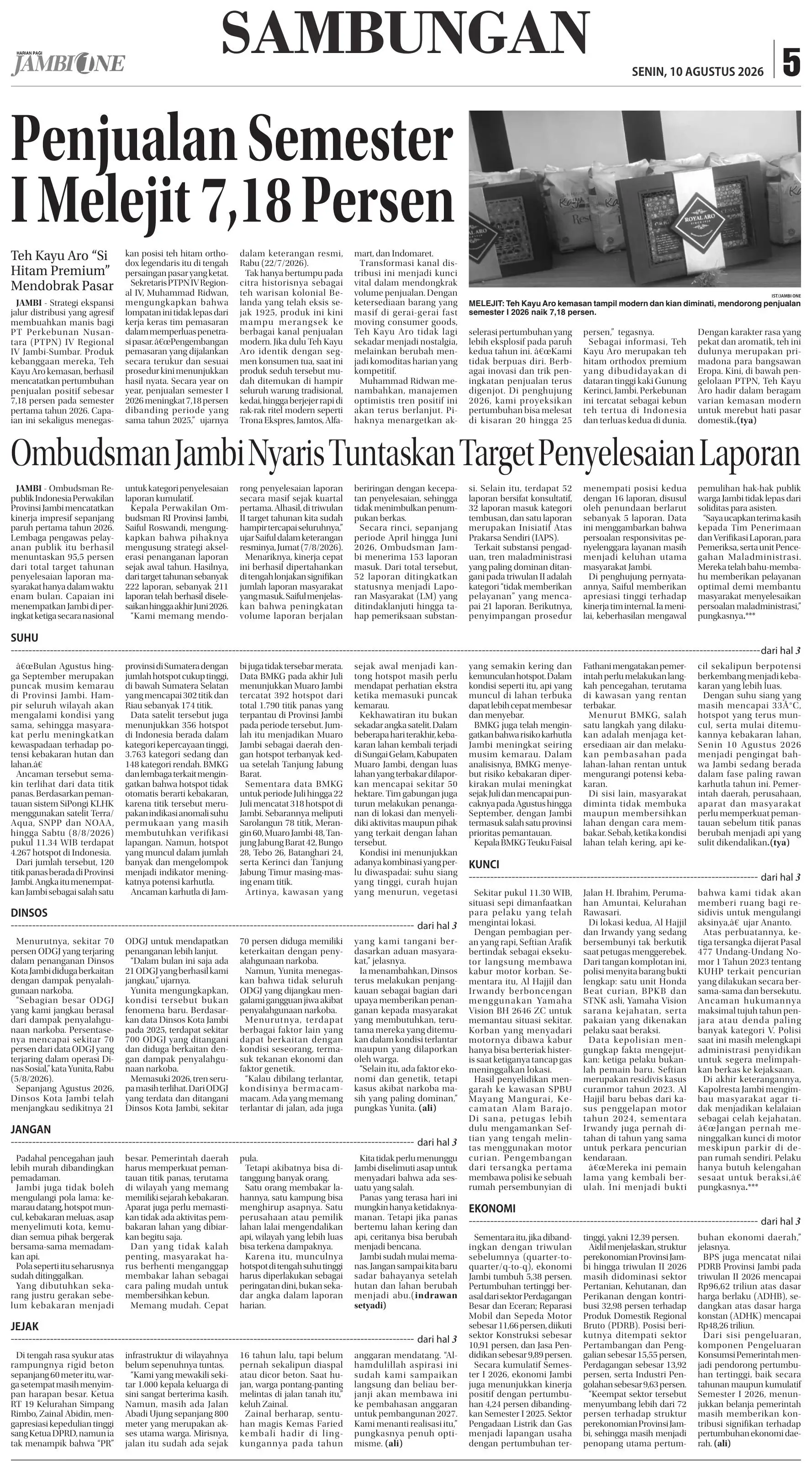 Halaman Koran