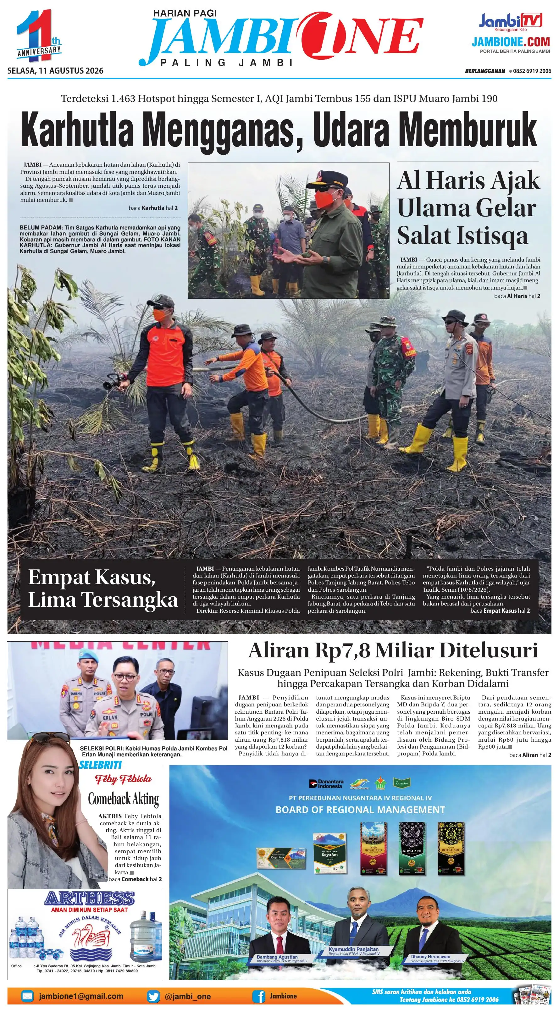 Edisi 11 Agustus 2026