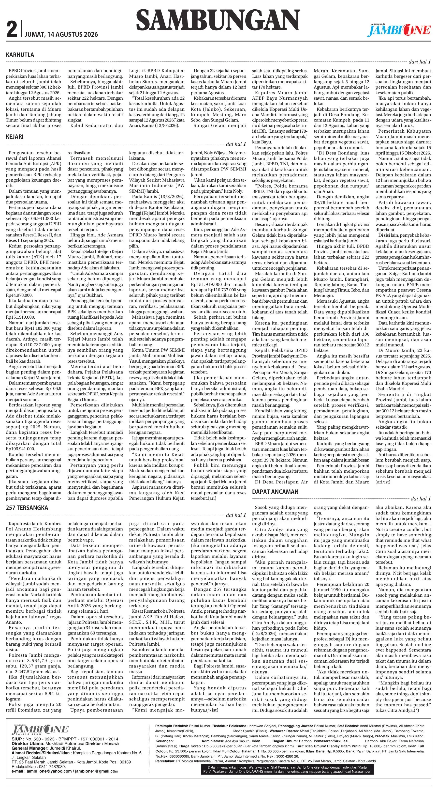 Halaman Koran