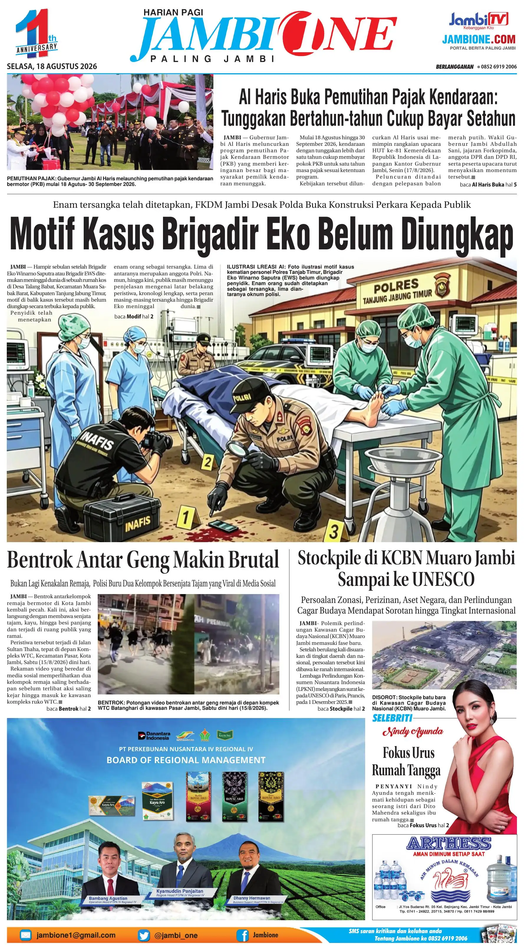 Edisi 18 Agustus 2026
