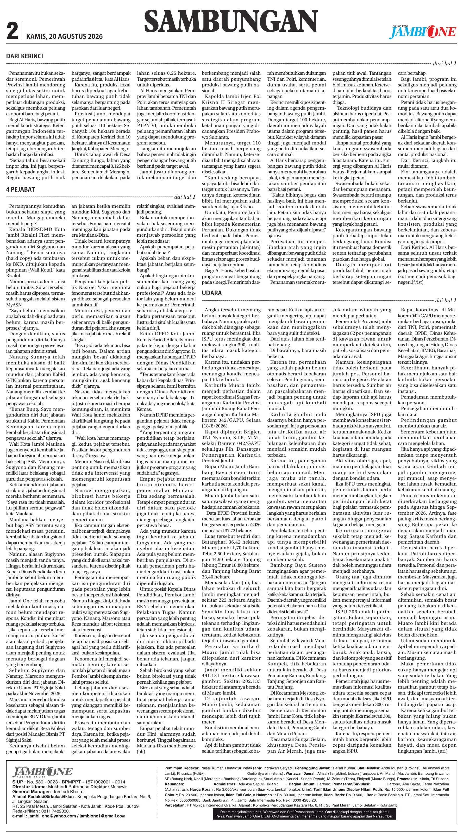 Halaman Koran