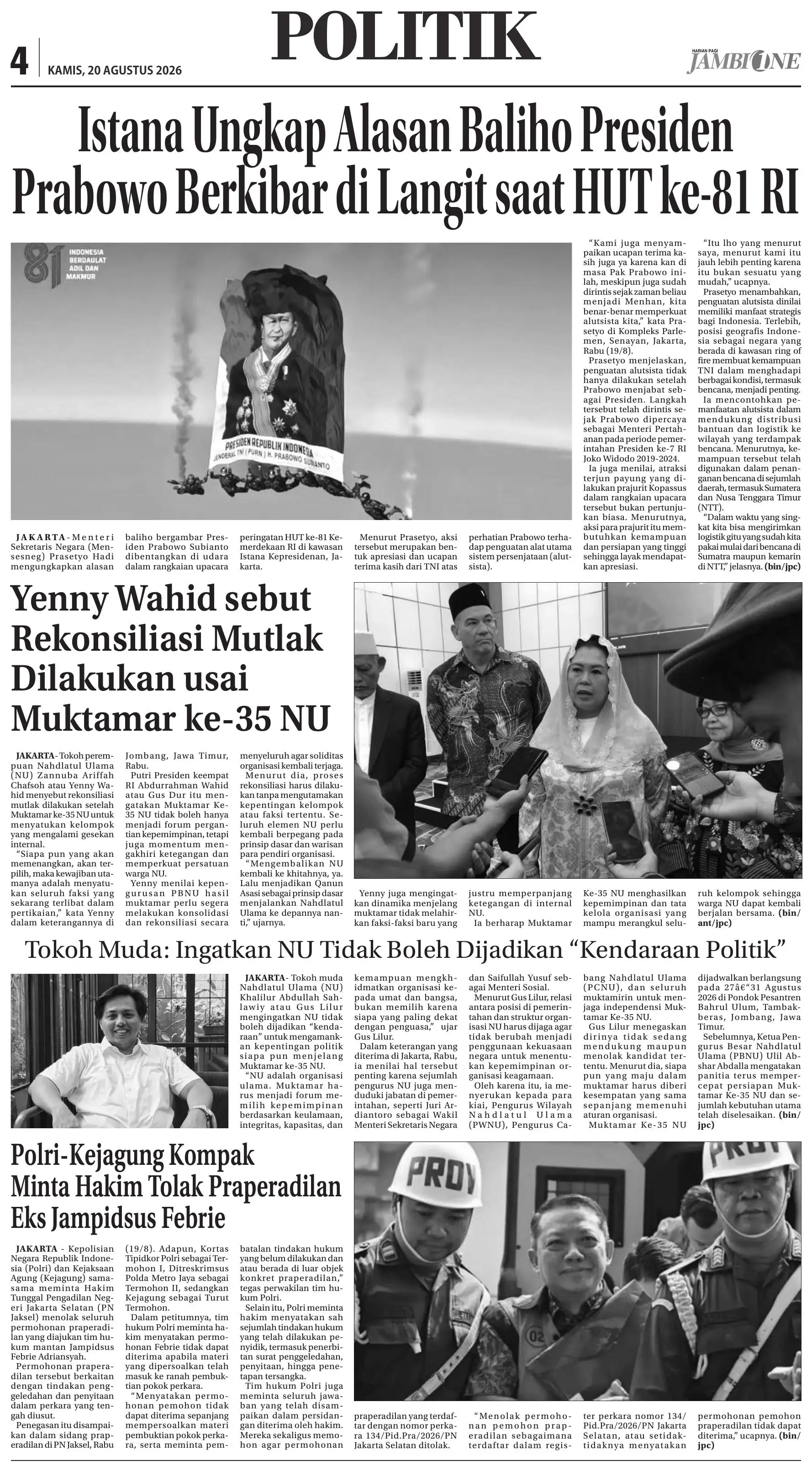 Halaman Koran