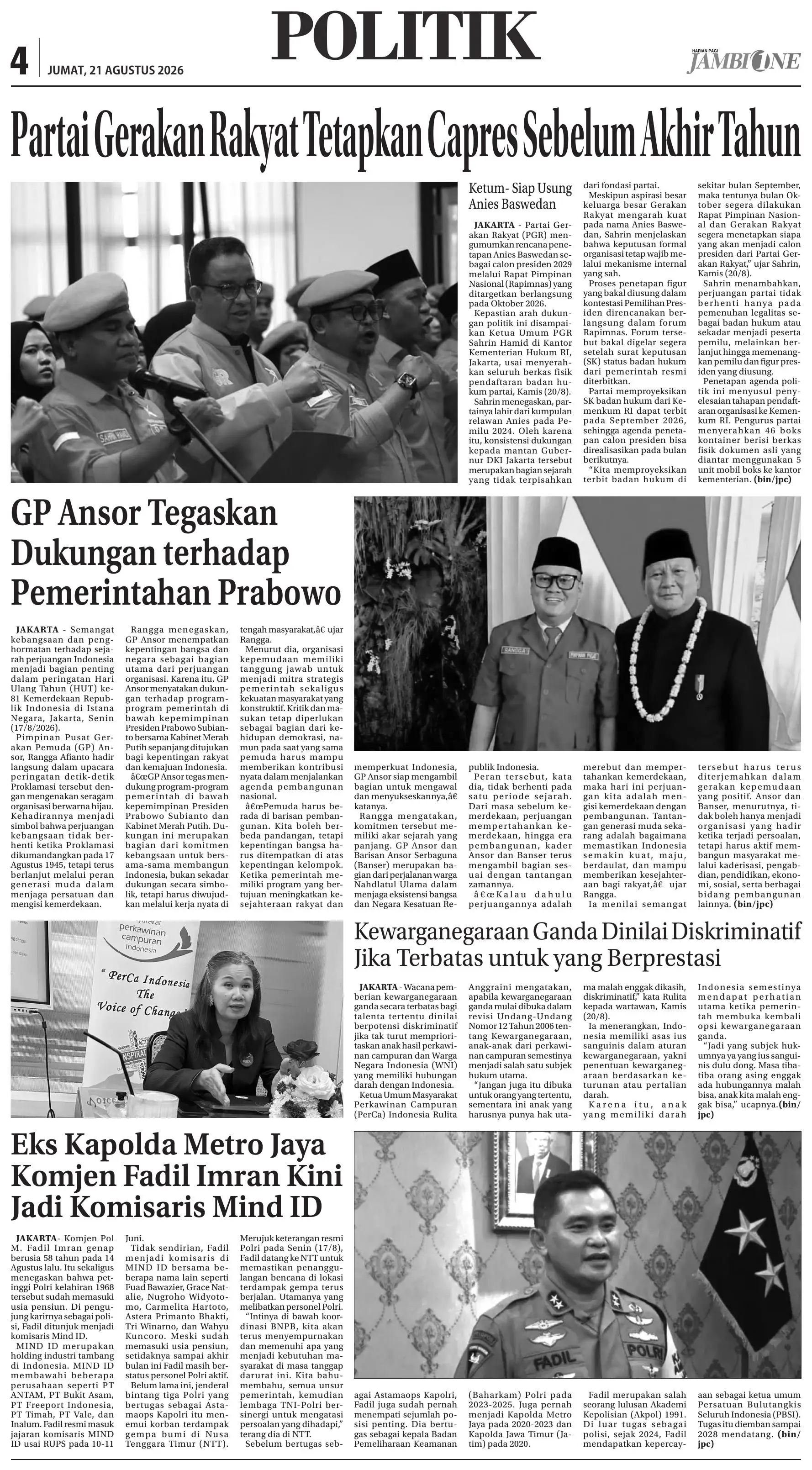 Halaman Koran