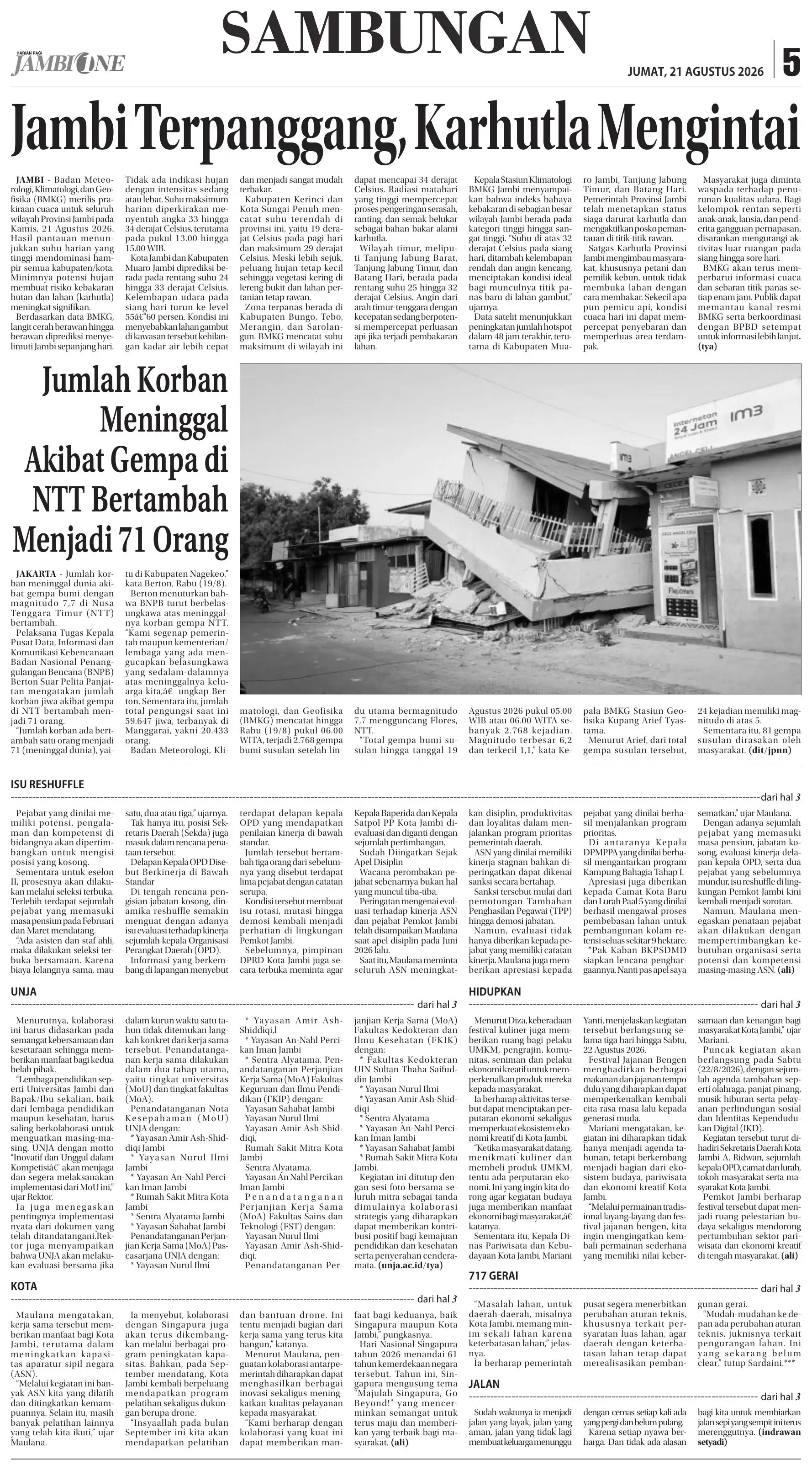 Halaman Koran