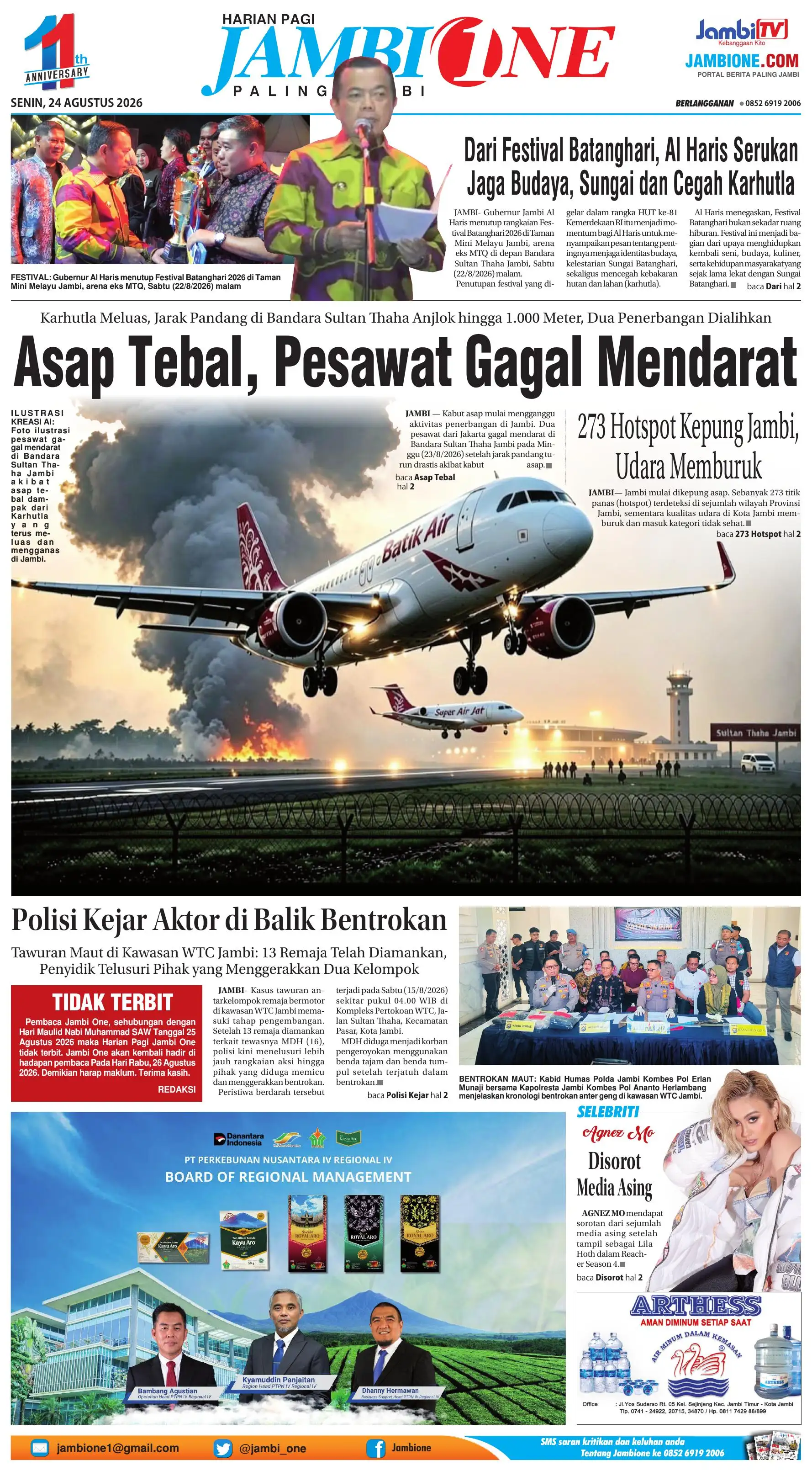 Edisi 24 Agustus 2026