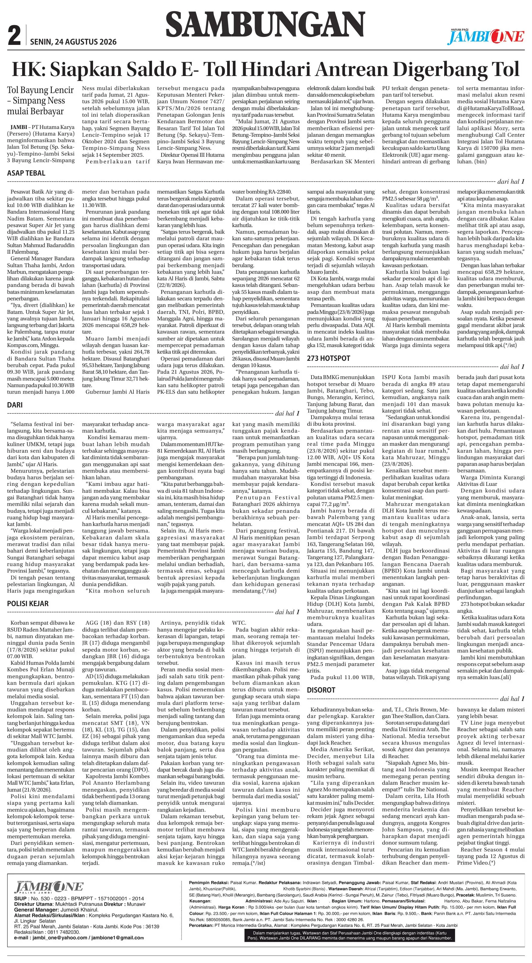 Halaman Koran
