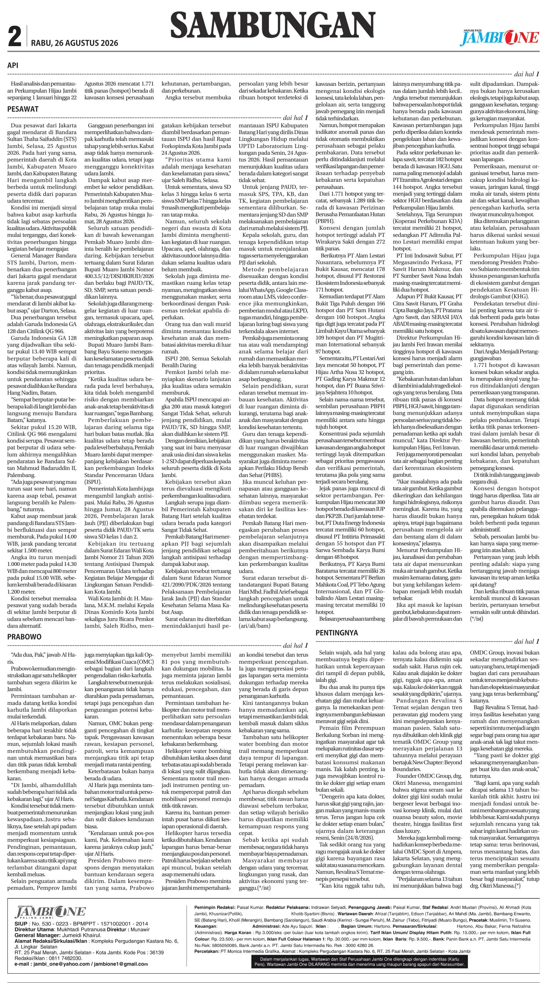 Halaman Koran