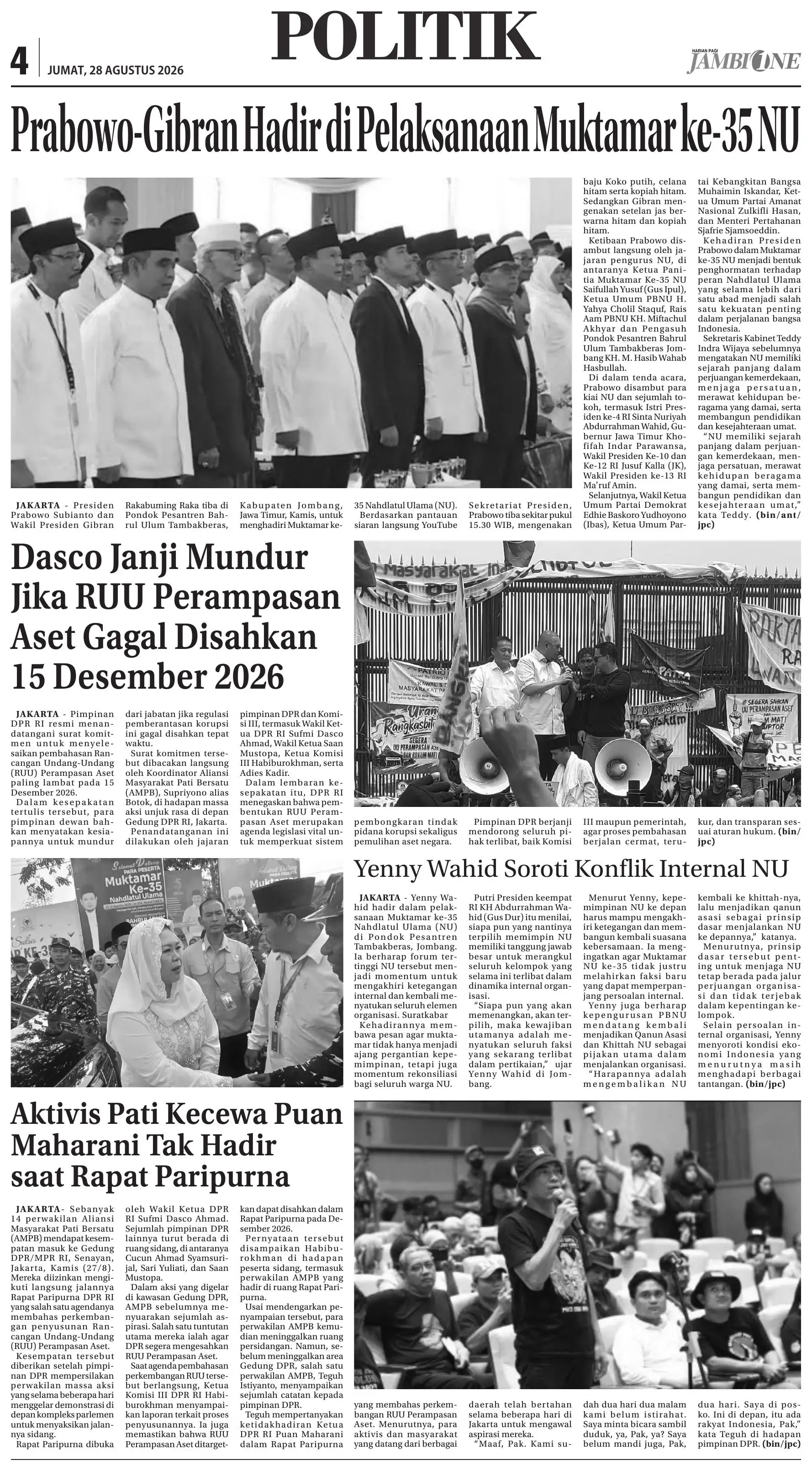 Halaman Koran