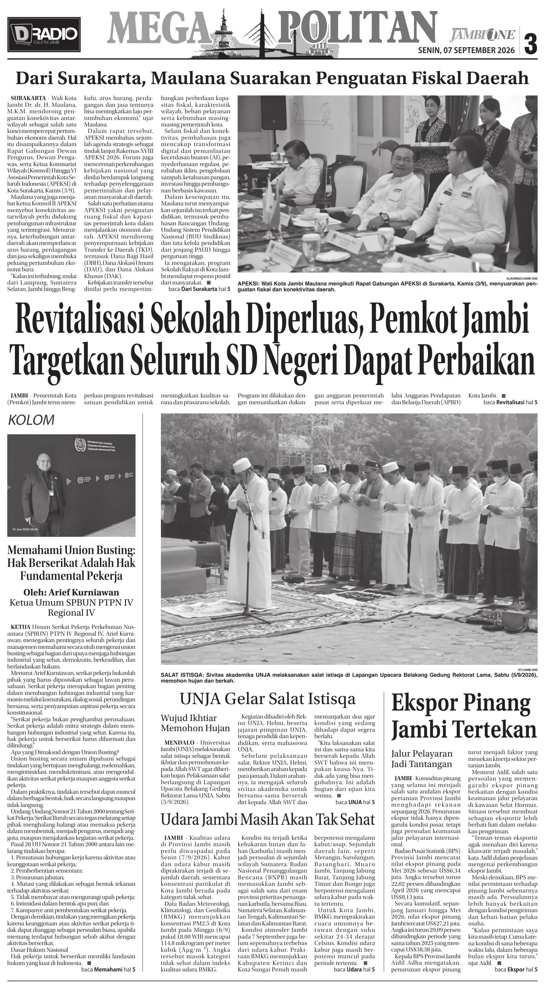 Halaman Koran