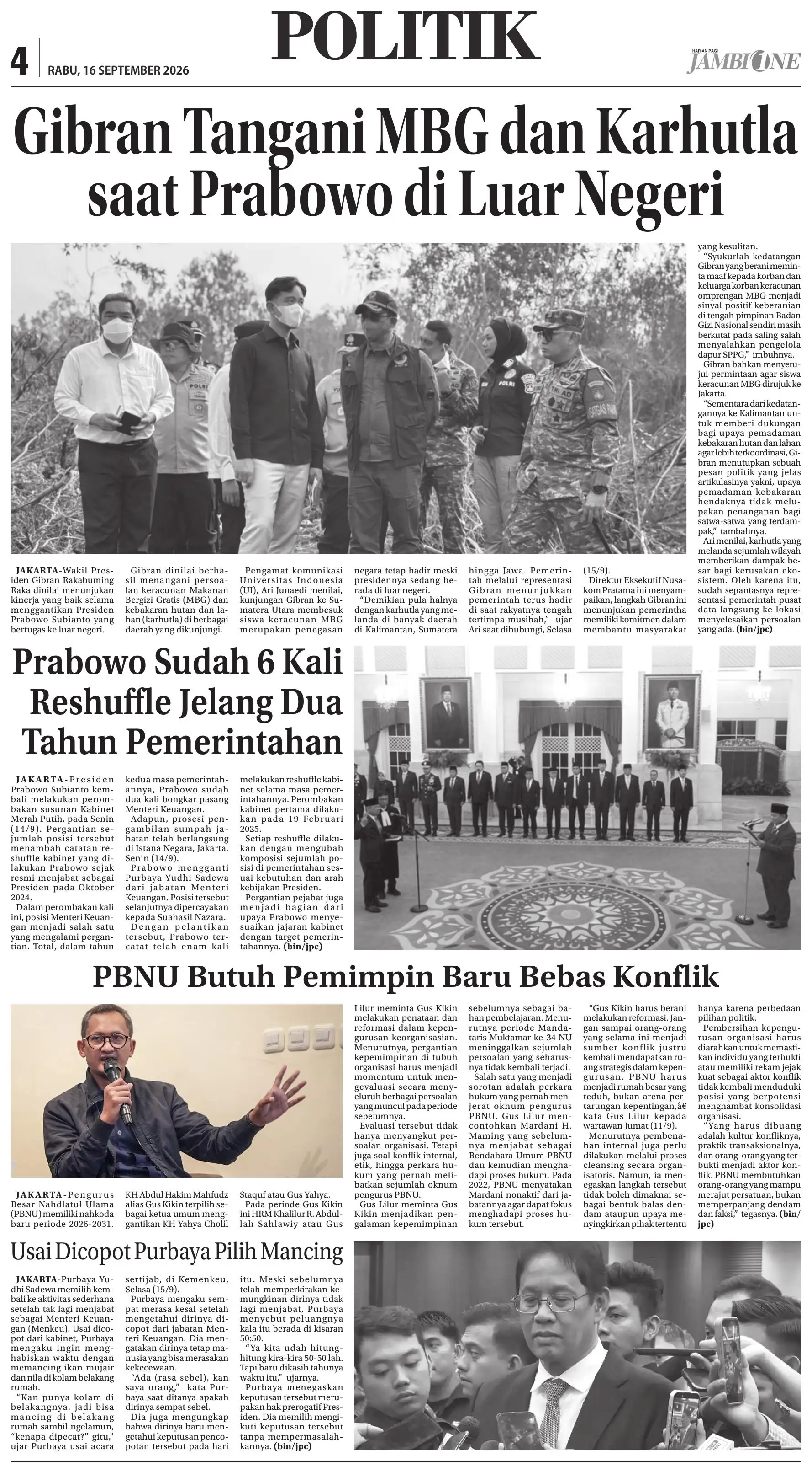 Halaman Koran