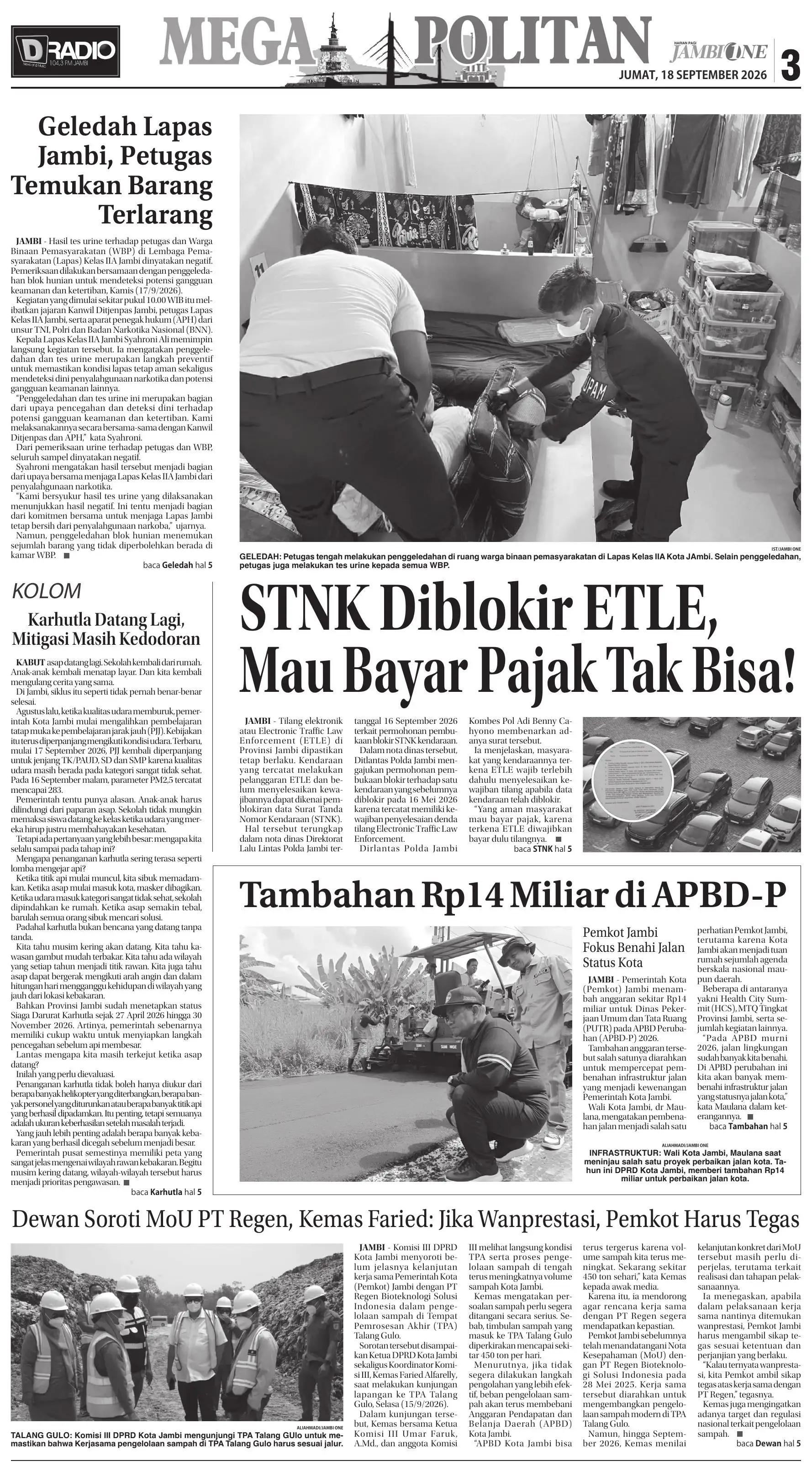 Halaman Koran