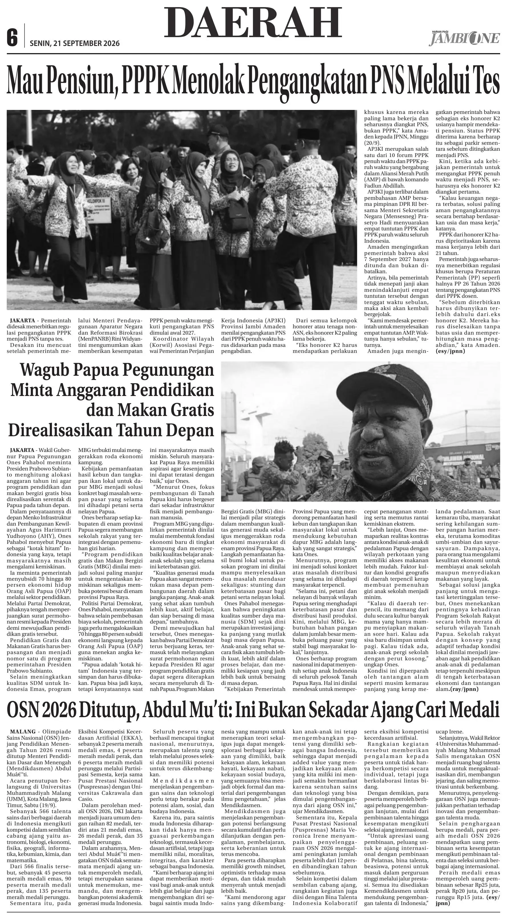 Halaman Koran