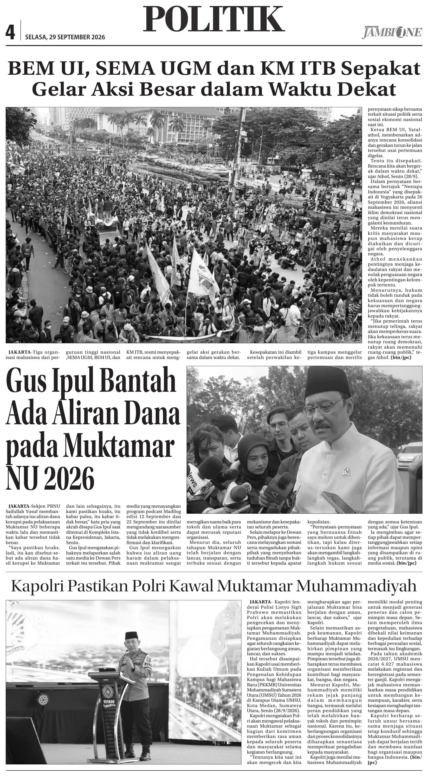 Halaman Koran