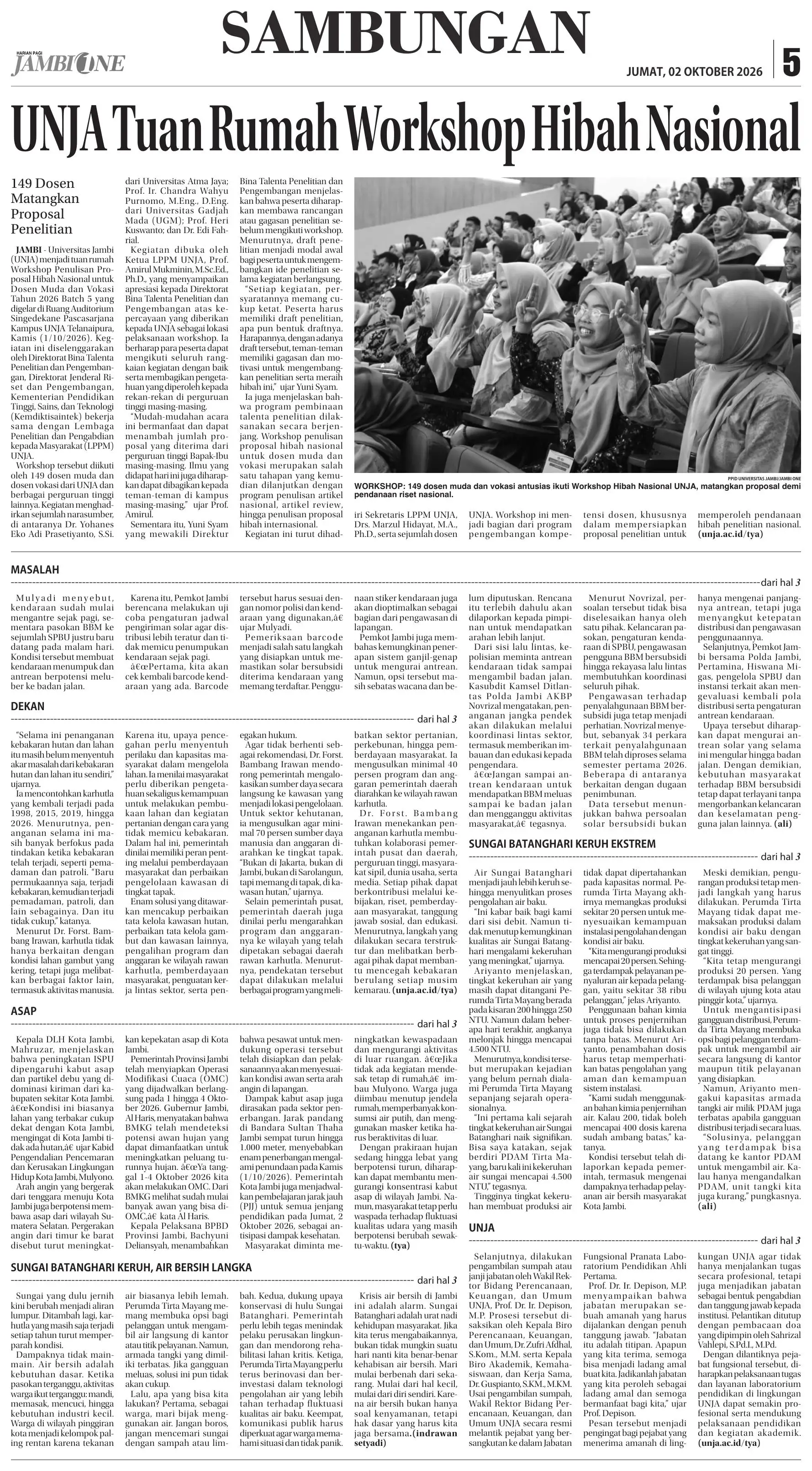 Halaman Koran