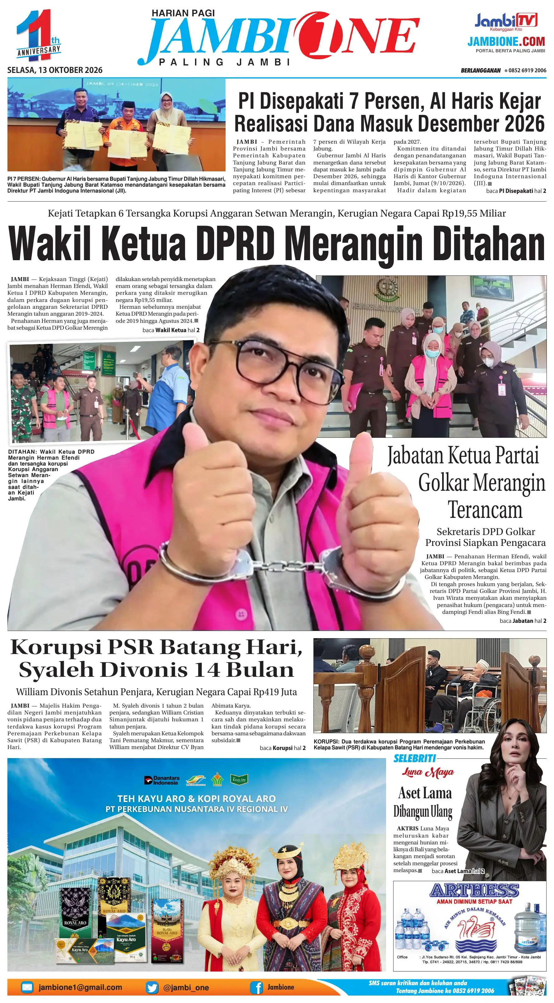 Edisi 13 Oktober 2026