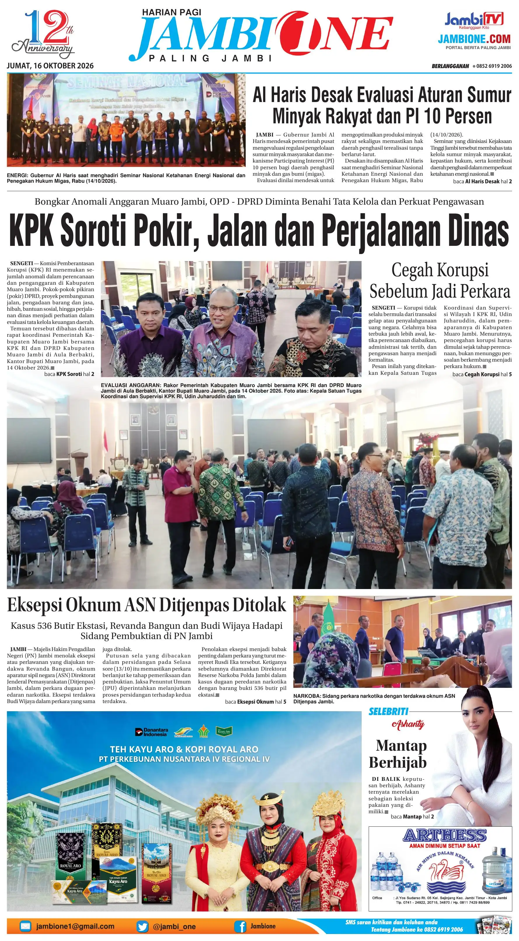Edisi 16 Oktober 2026