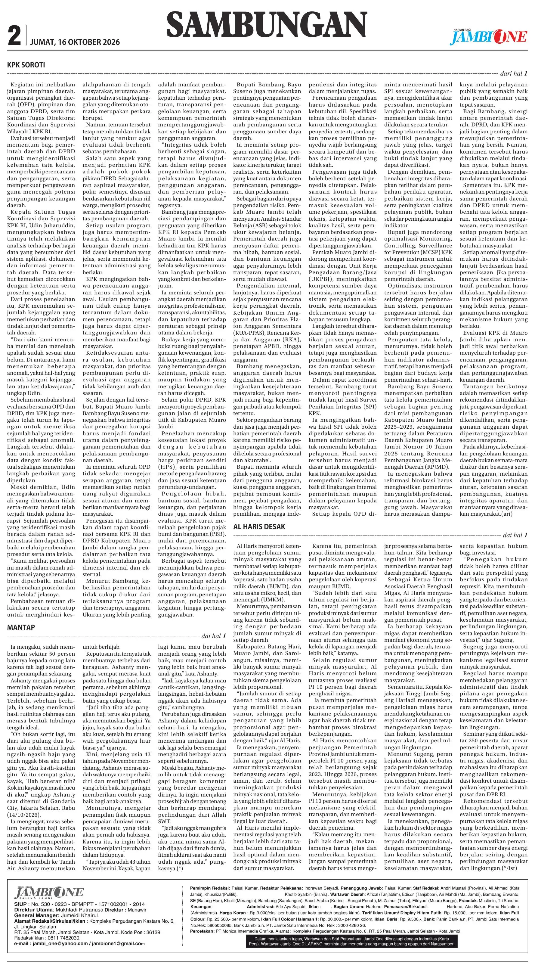 Halaman Koran