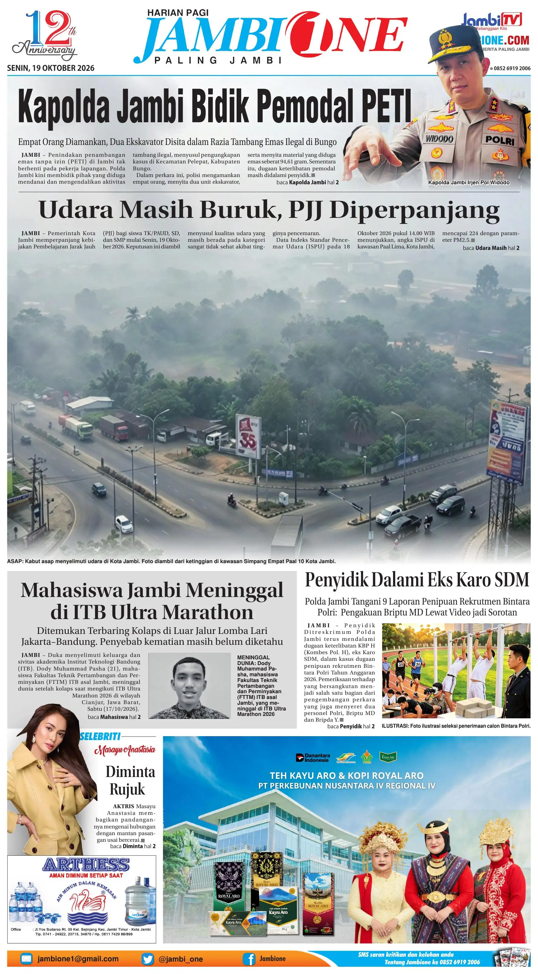 Edisi 19 Oktober 2026